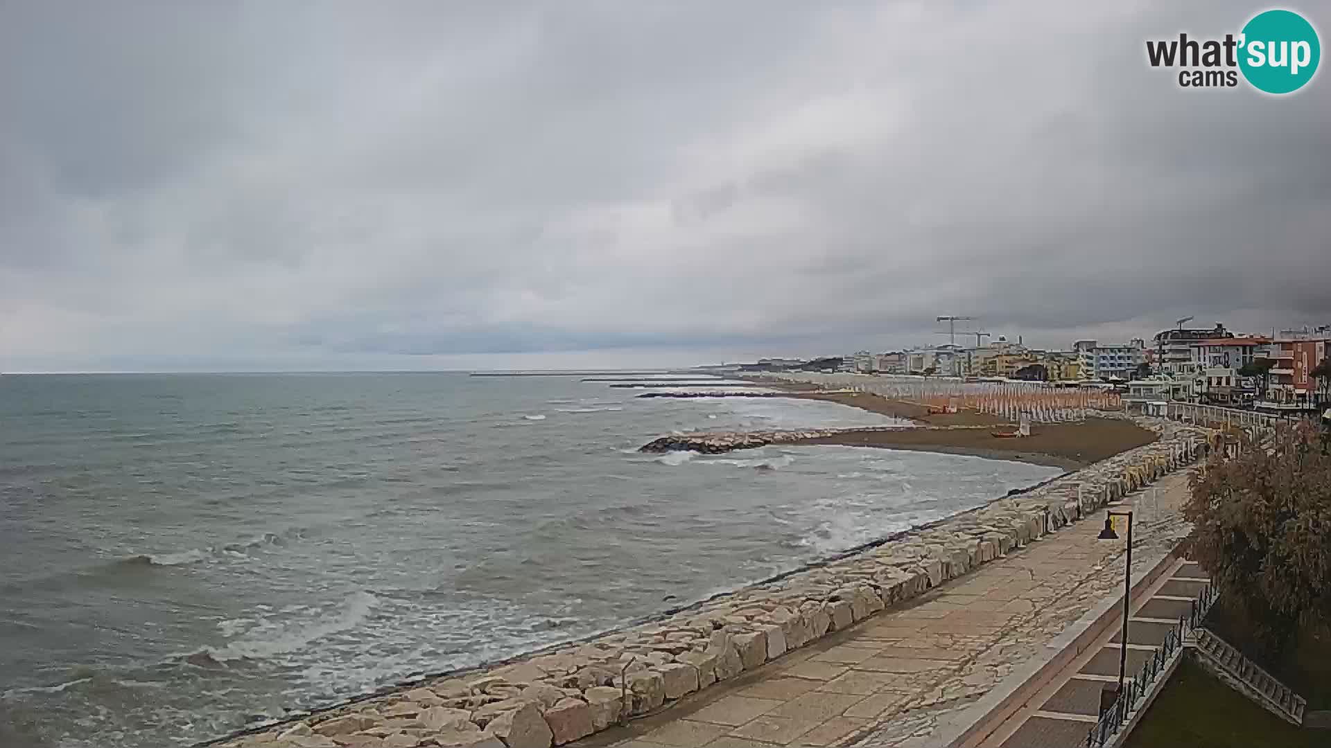 Webcam Caorle Ponente – View from Marinai di Caorle