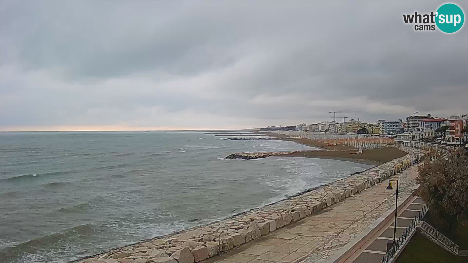 Webcam Caorle Ponente – View from Marinai di Caorle