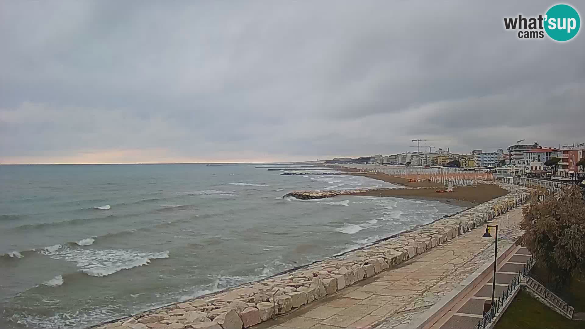Webcam Caorle Ponente – panorama dall’ASS. Marinai di Caorle