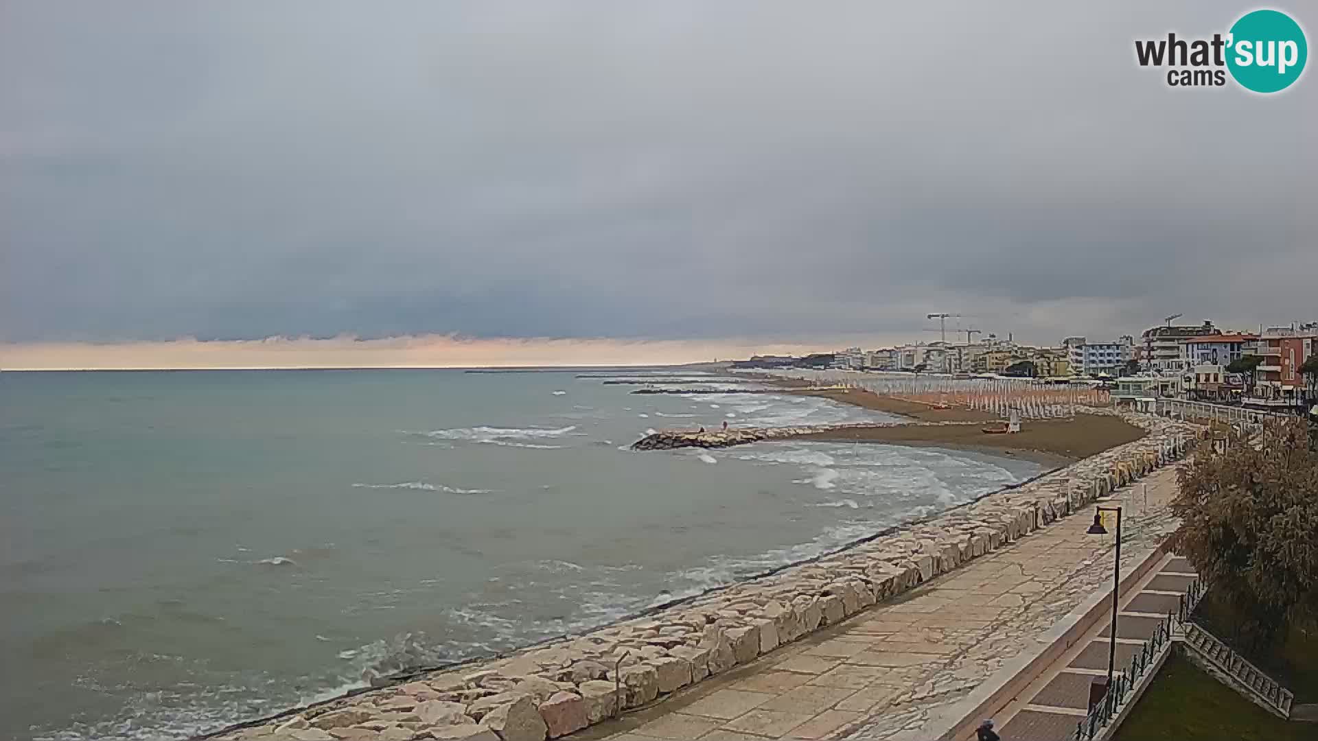 Webcam Caorle Ponente – panorama dall’ASS. Marinai di Caorle