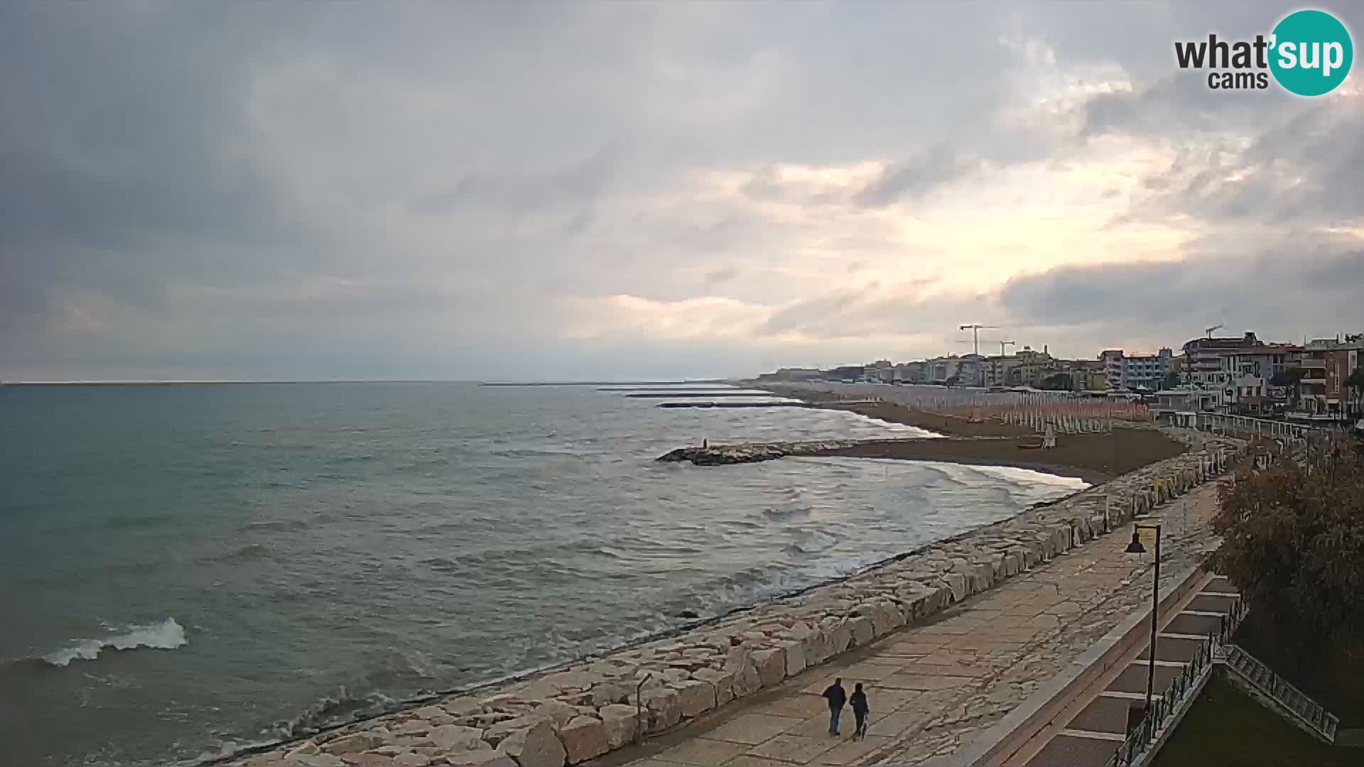 Webcam Caorle Ponente – View from Marinai di Caorle
