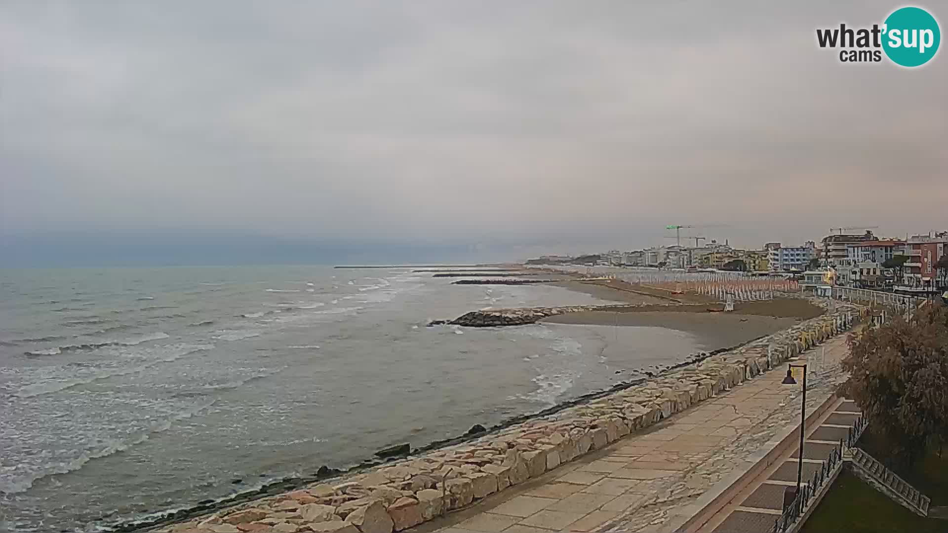 Webcam Caorle Ponente – View from Marinai di Caorle