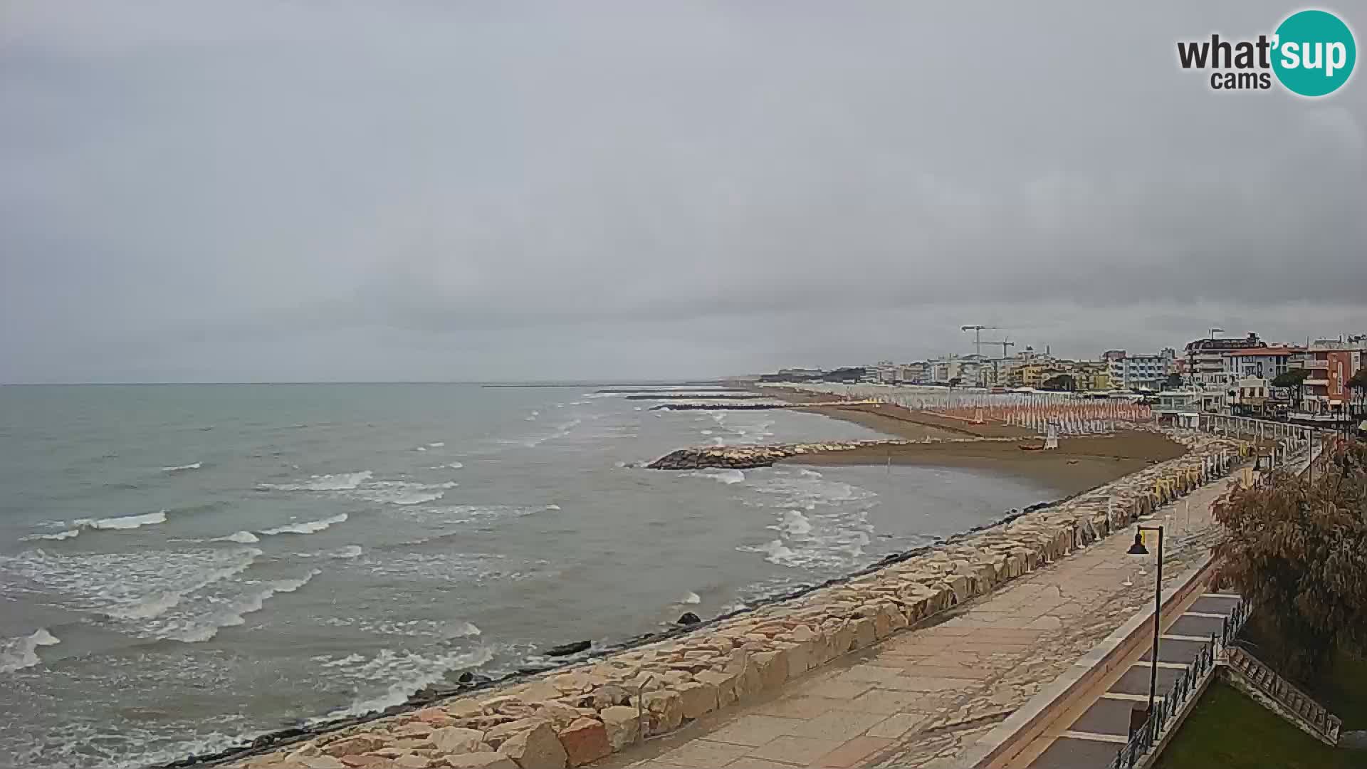 Kamera Caorle Ponente – Pogled iz “Marinai di Caorle”