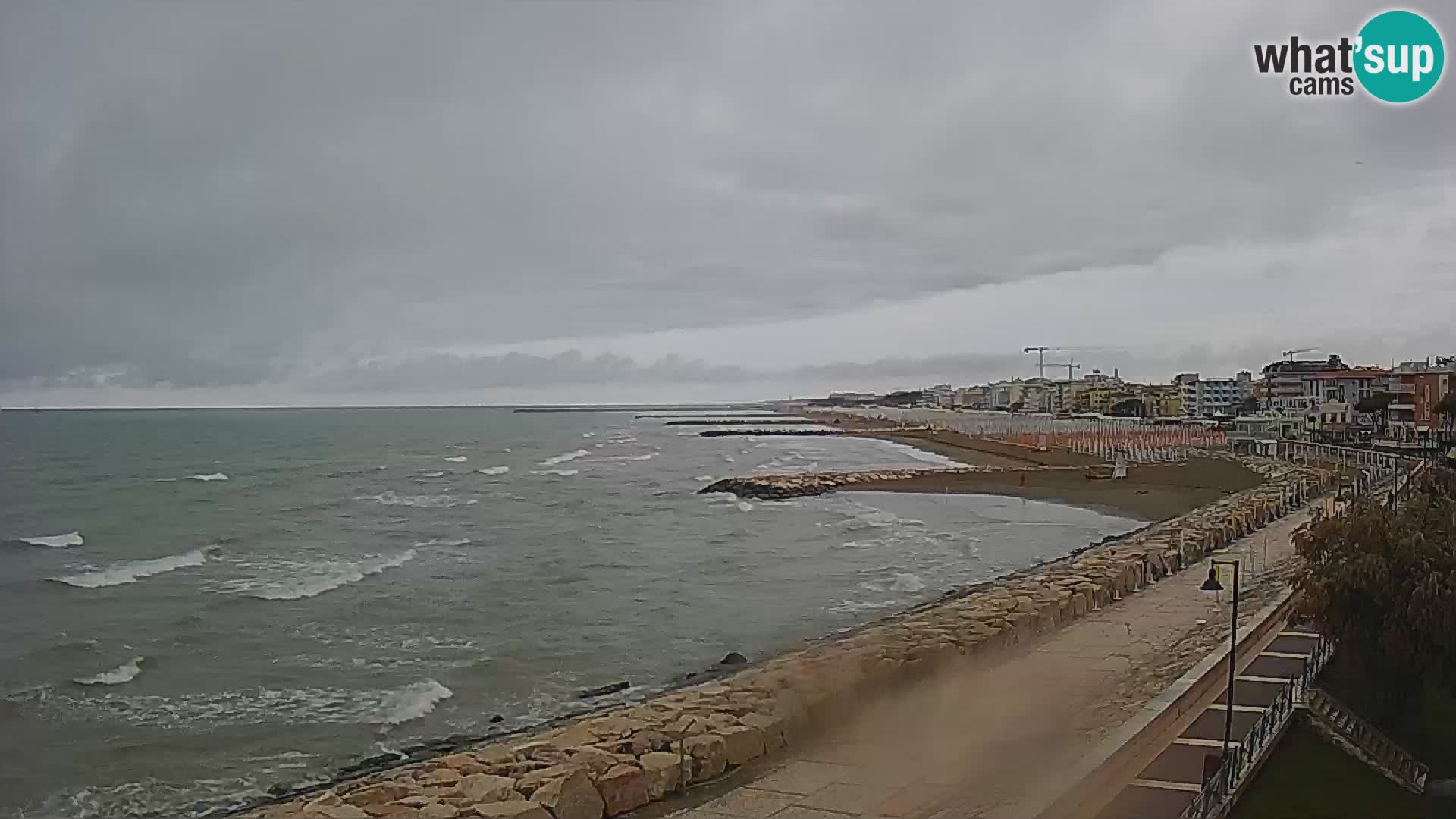 Webcam Caorle Ponente – Vista desde Marinai di Caorle