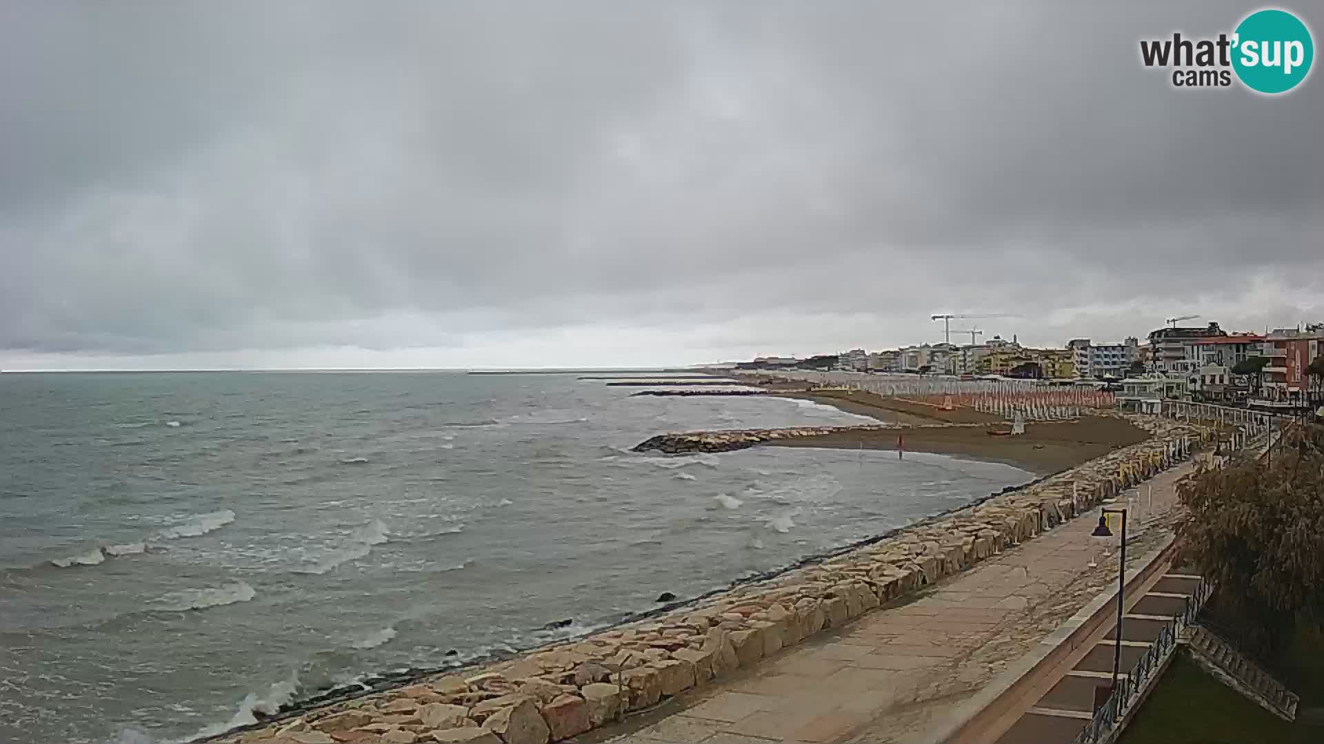 Kamera Caorle Ponente – Pogled iz “Marinai di Caorle”