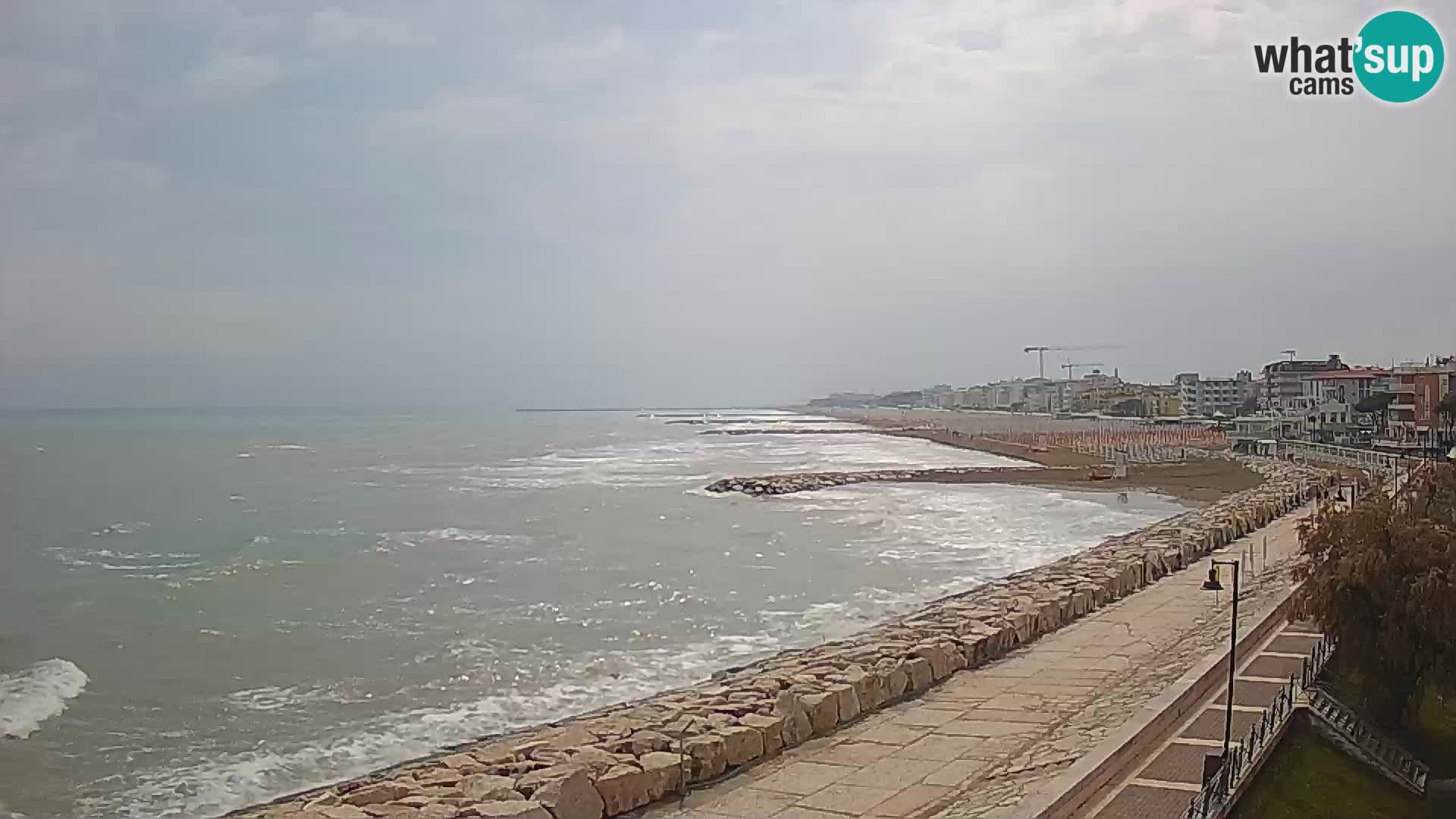 Webcam Caorle Ponente – View from Marinai di Caorle