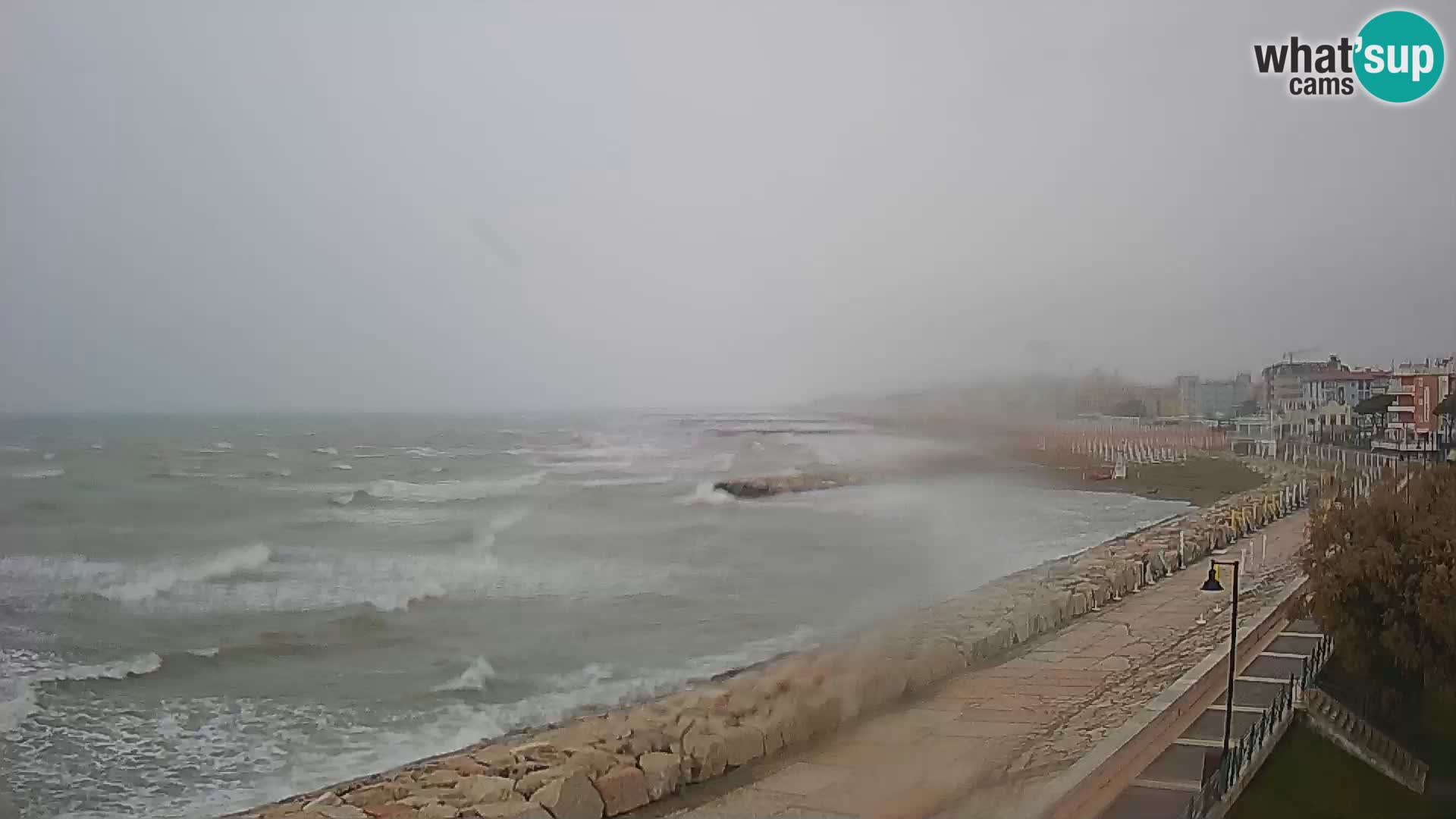Webcam Caorle Ponente – View from Marinai di Caorle