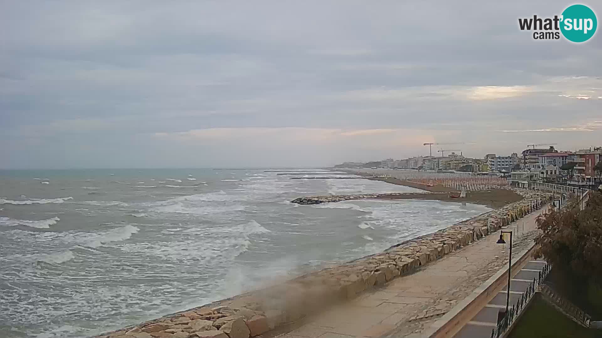 Kamera Caorle Ponente – Pogled iz “Marinai di Caorle”