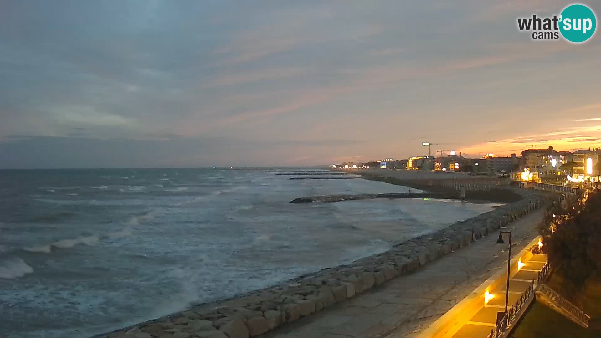 Kamera Caorle Ponente – Pogled iz “Marinai di Caorle”