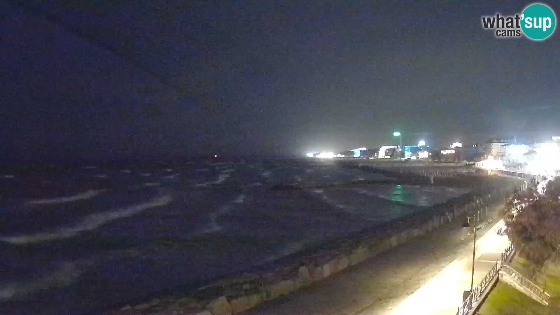 Webcam Caorle Ponente – Blick von Marinai di Caorle