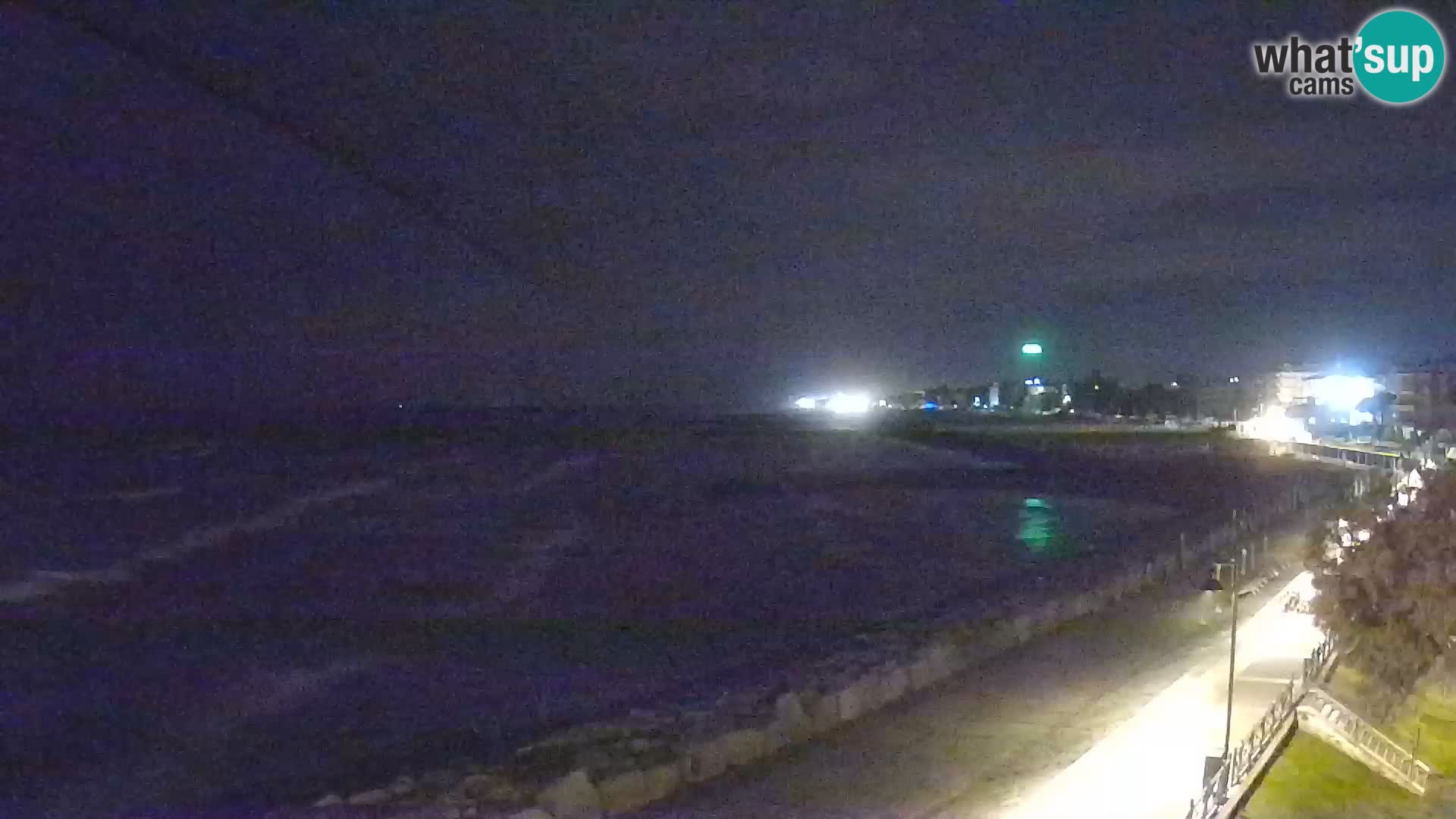 Webcam Caorle Ponente – Blick von Marinai di Caorle