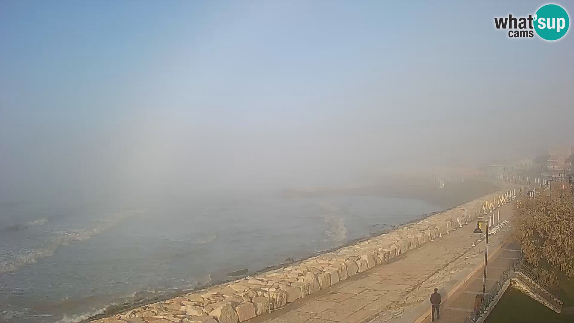 Webcam Caorle Ponente – View from Marinai di Caorle