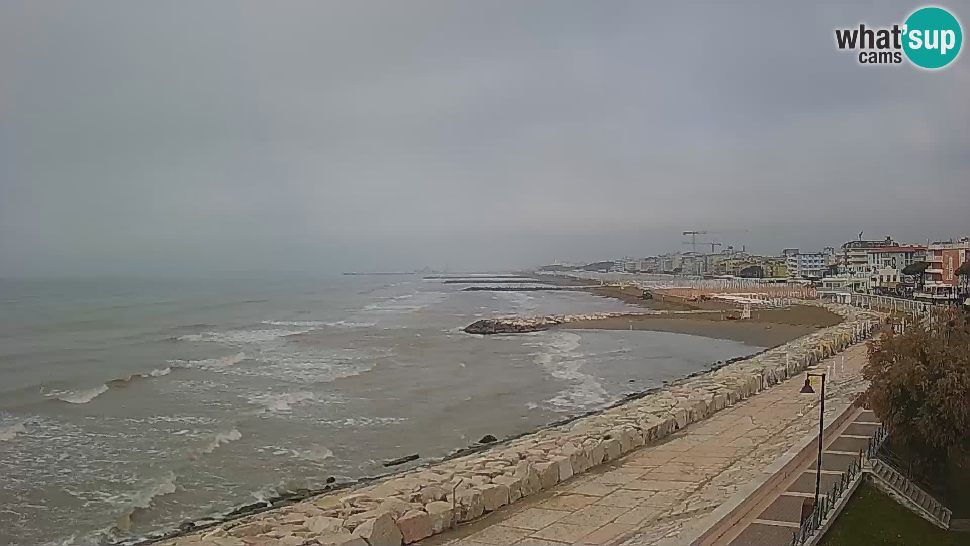 Webcam Caorle Ponente – View from Marinai di Caorle