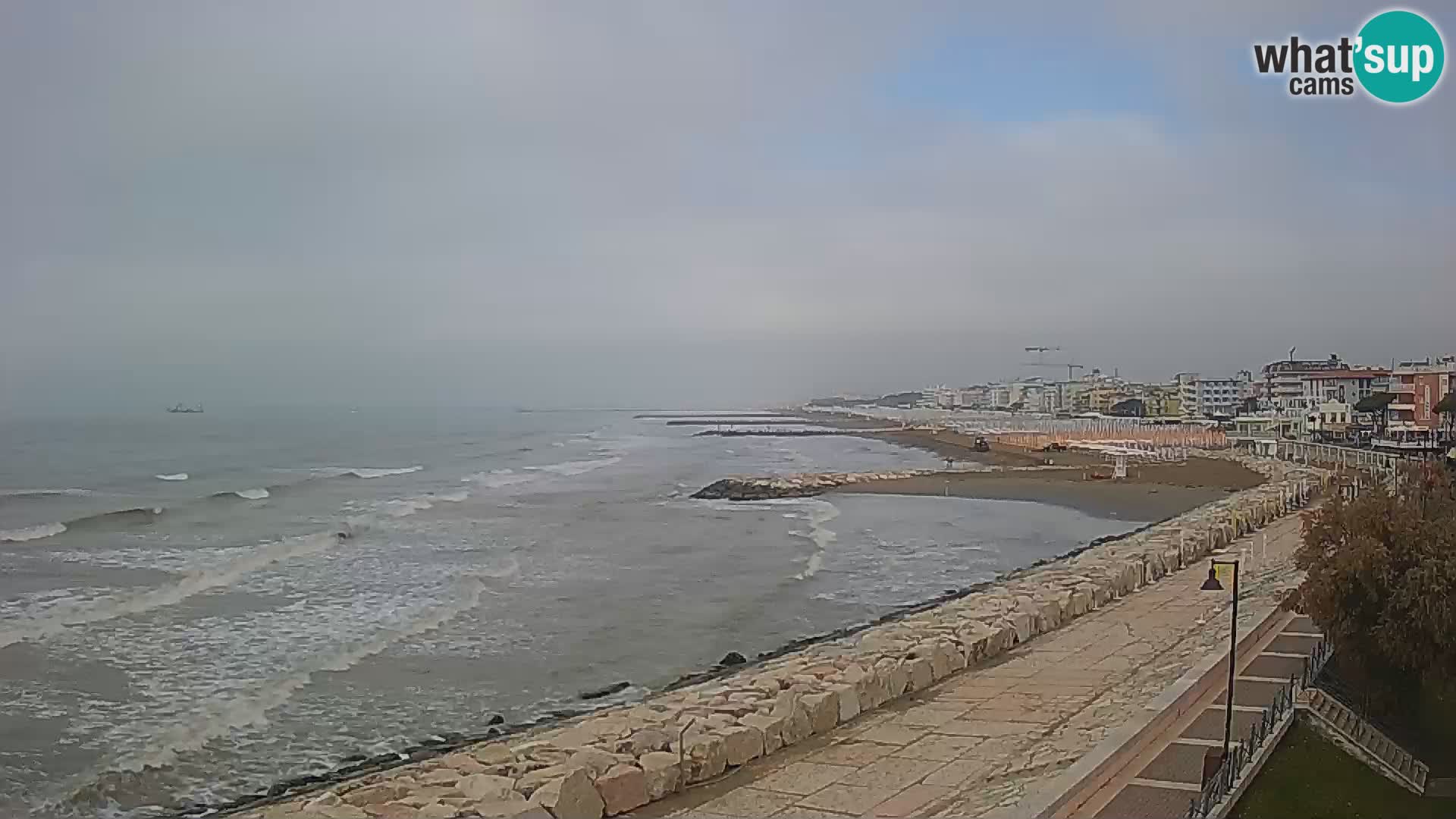 Kamera Caorle Ponente – Pogled iz “Marinai di Caorle”