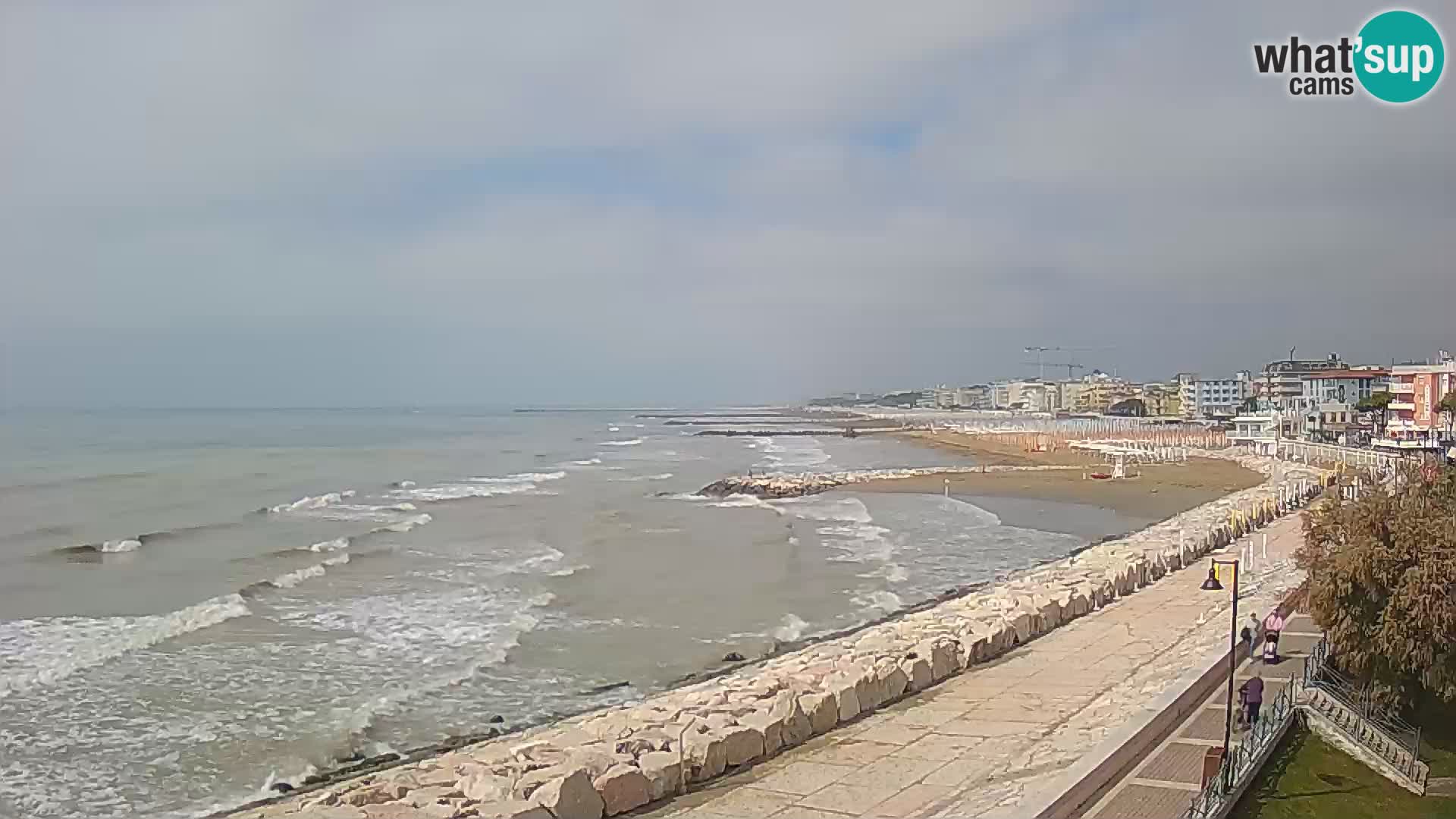 Kamera Caorle Ponente – Pogled iz “Marinai di Caorle”