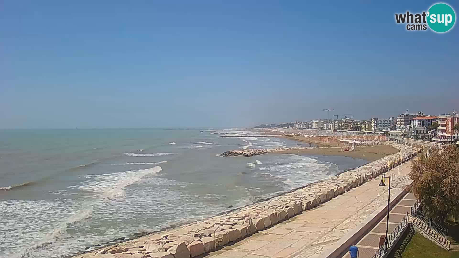 Webcam Caorle Ponente – Vista desde Marinai di Caorle