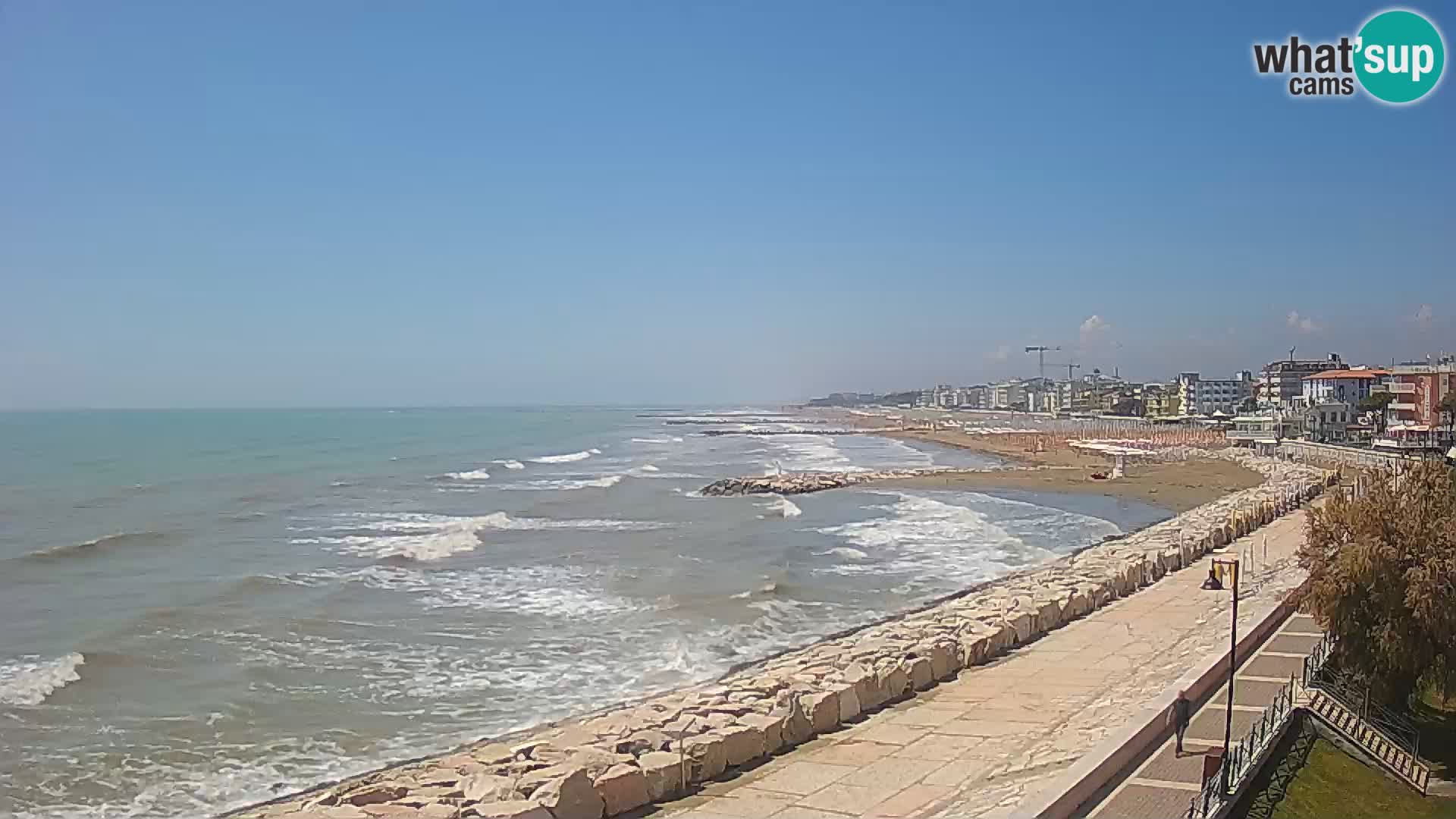 Webcam Caorle Ponente – View from Marinai di Caorle