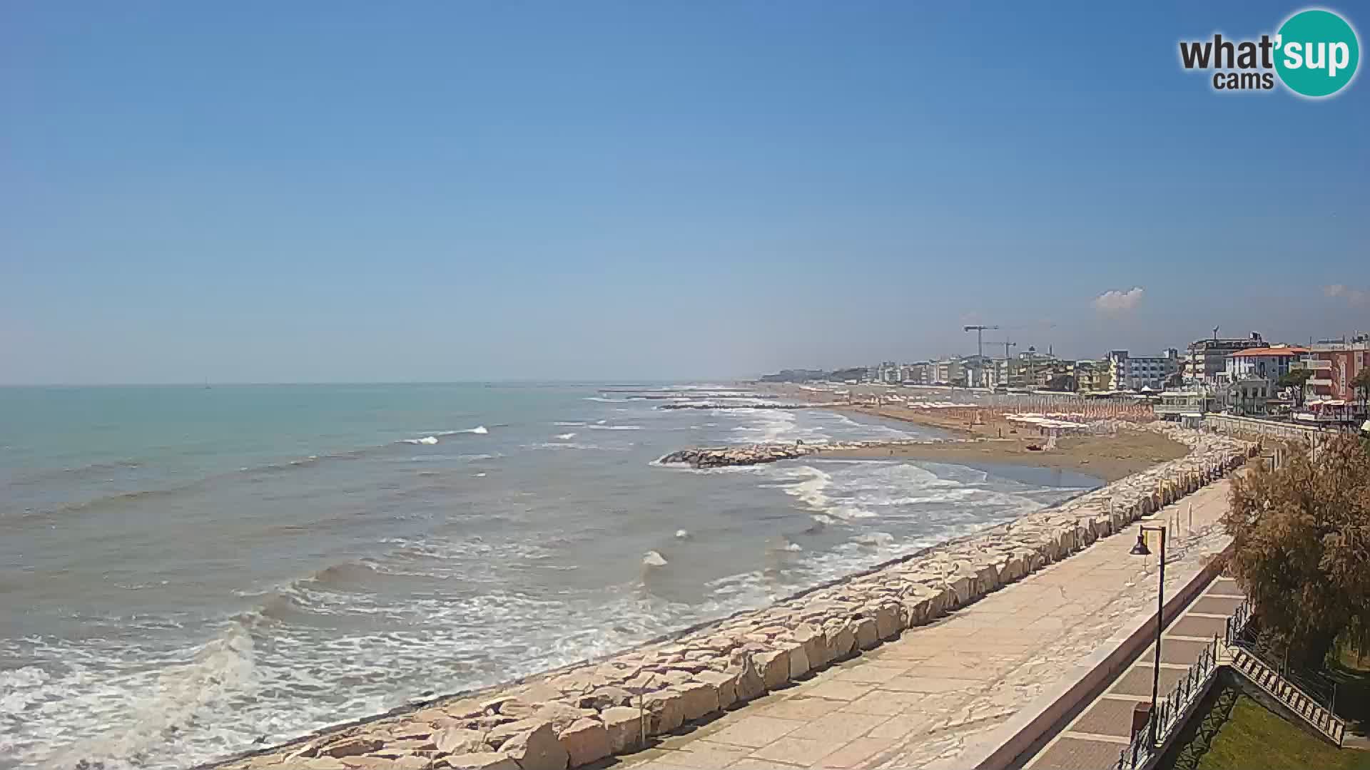 Webcam Caorle Ponente – Vista desde Marinai di Caorle
