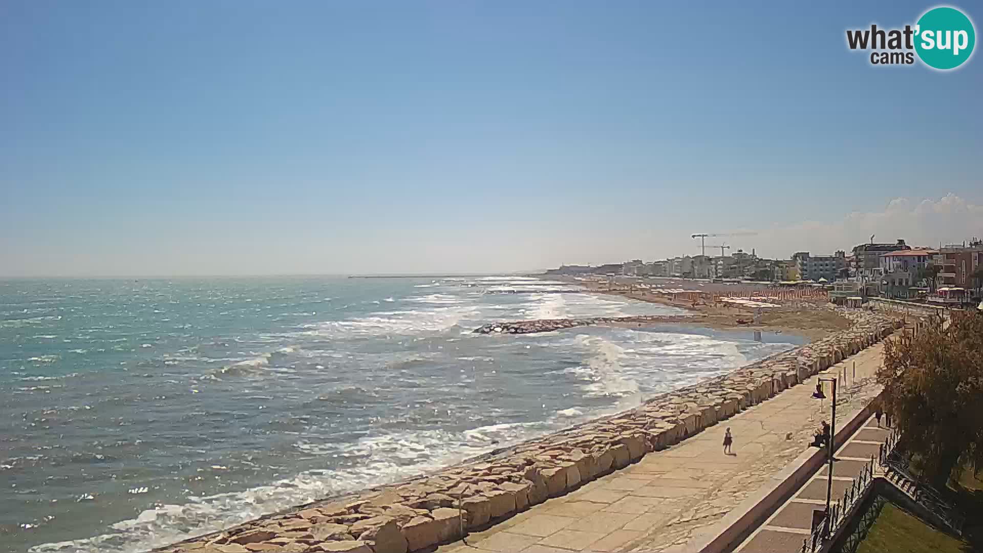 Webcam Caorle Ponente – panorama dall’ASS. Marinai di Caorle