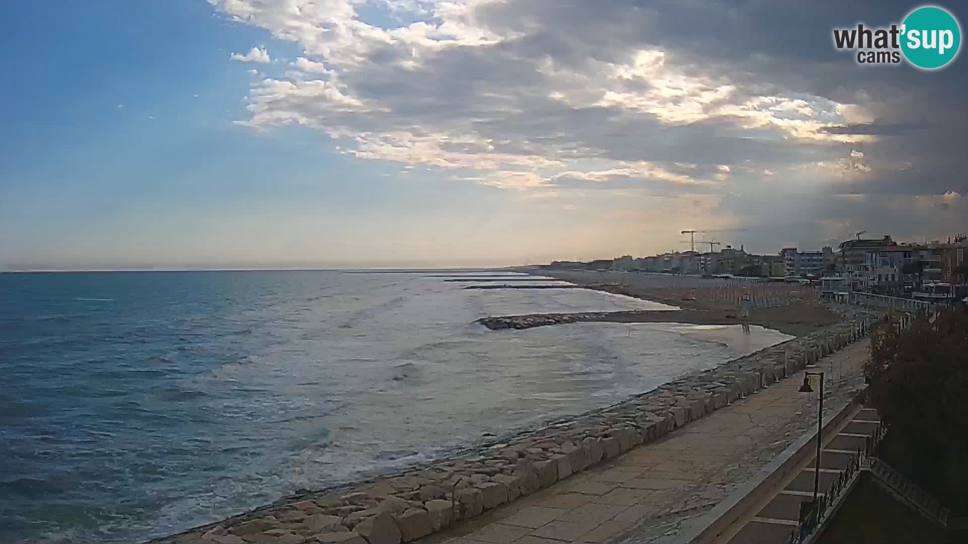 Kamera Caorle Ponente – Pogled iz “Marinai di Caorle”