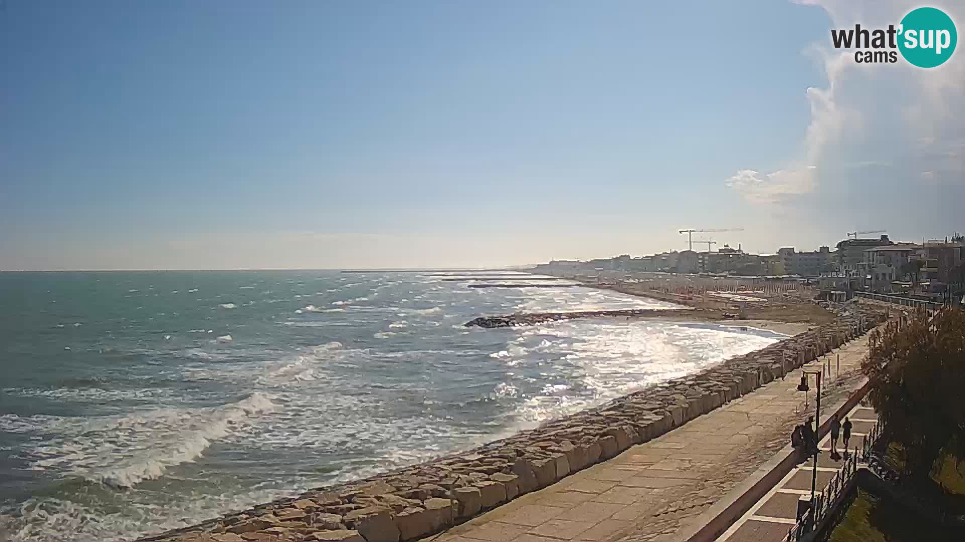 Webcam Caorle Ponente – Vista desde Marinai di Caorle