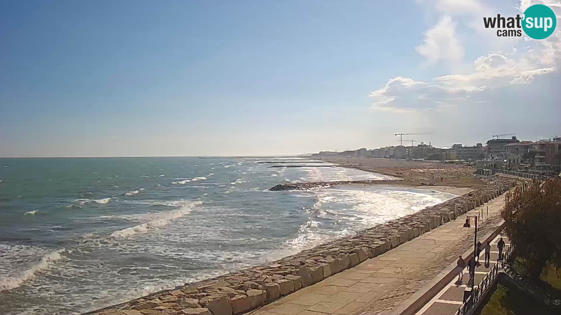 Webcam Caorle Ponente – panorama dall’ASS. Marinai di Caorle