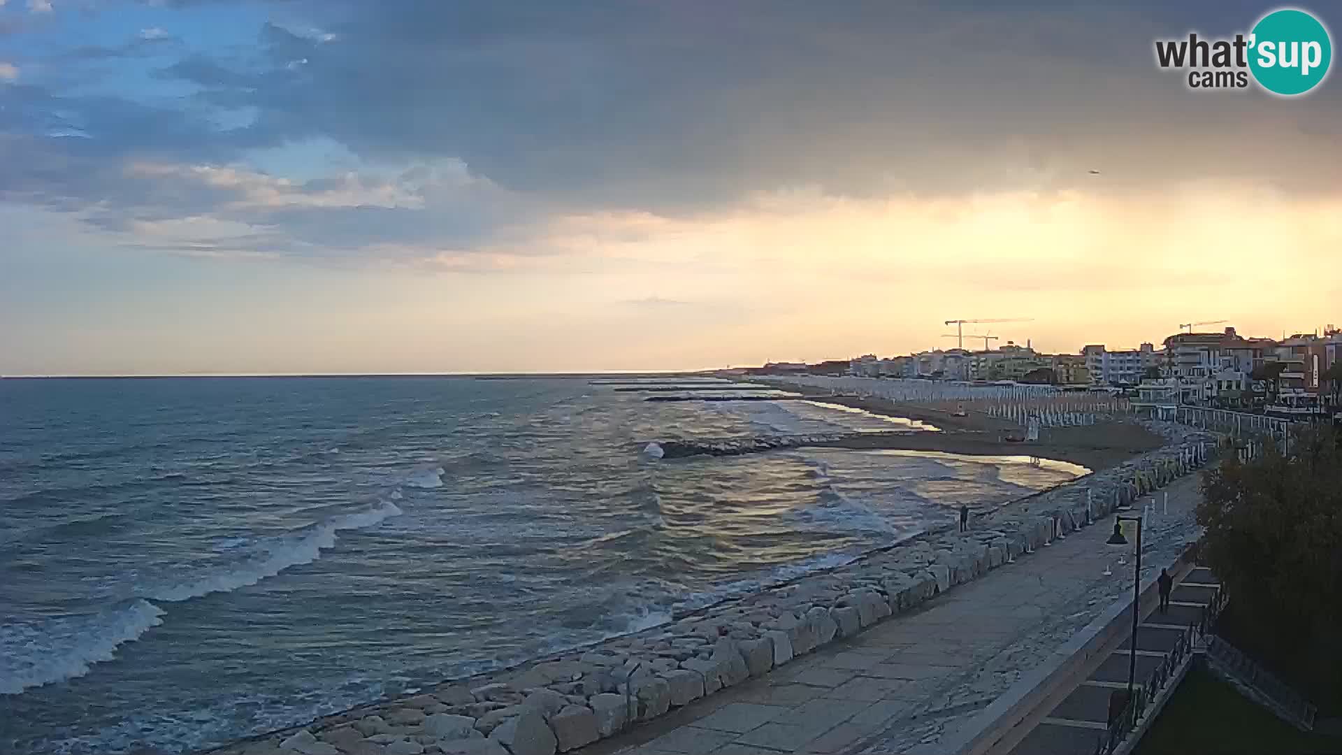 Kamera Caorle Ponente – Pogled iz “Marinai di Caorle”