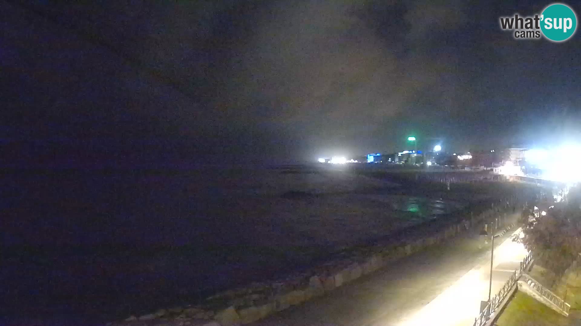 Webcam Caorle Ponente – Blick von Marinai di Caorle
