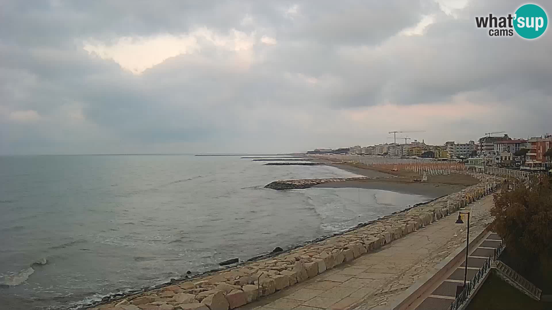 Webcam Caorle Ponente – View from Marinai di Caorle
