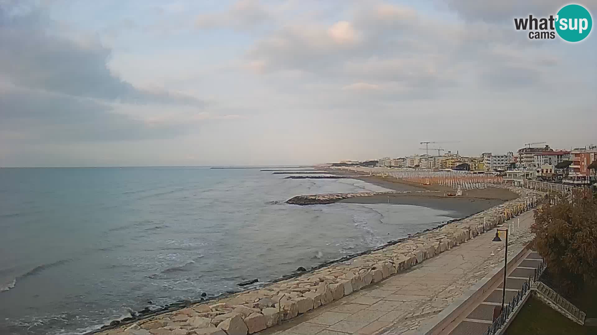 Webcam Caorle Ponente – View from Marinai di Caorle