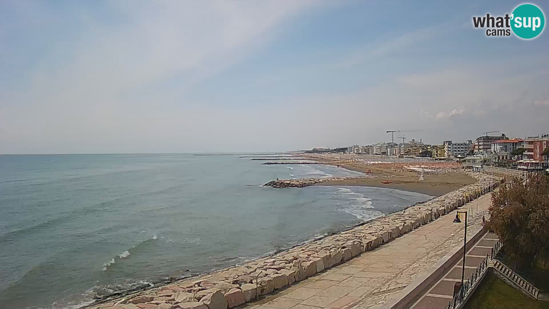 Webcam Caorle Ponente – View from Marinai di Caorle