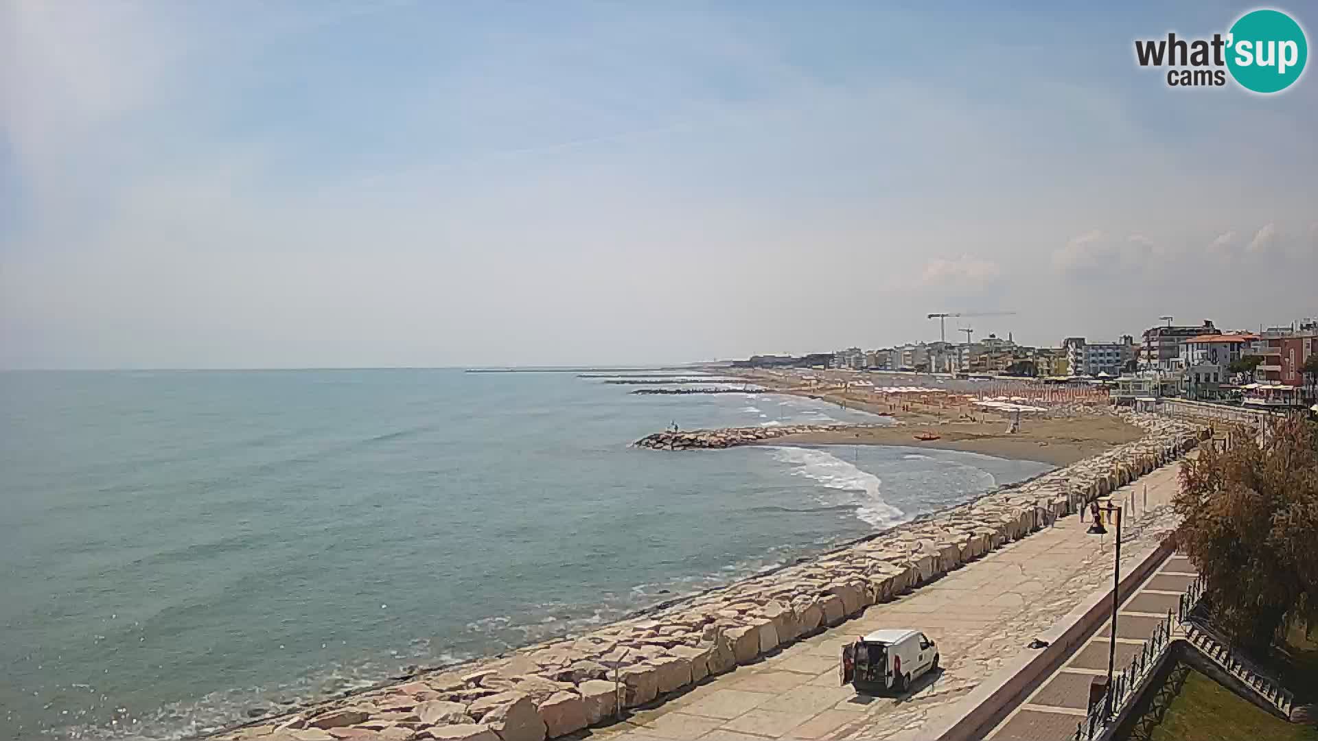 Web kamera Caorle Ponente – pogled sa “Marinai di Caorle”