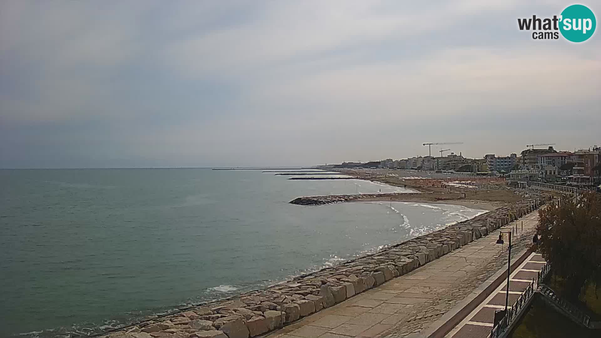 Webcam Caorle Ponente – panorama dall’ASS. Marinai di Caorle