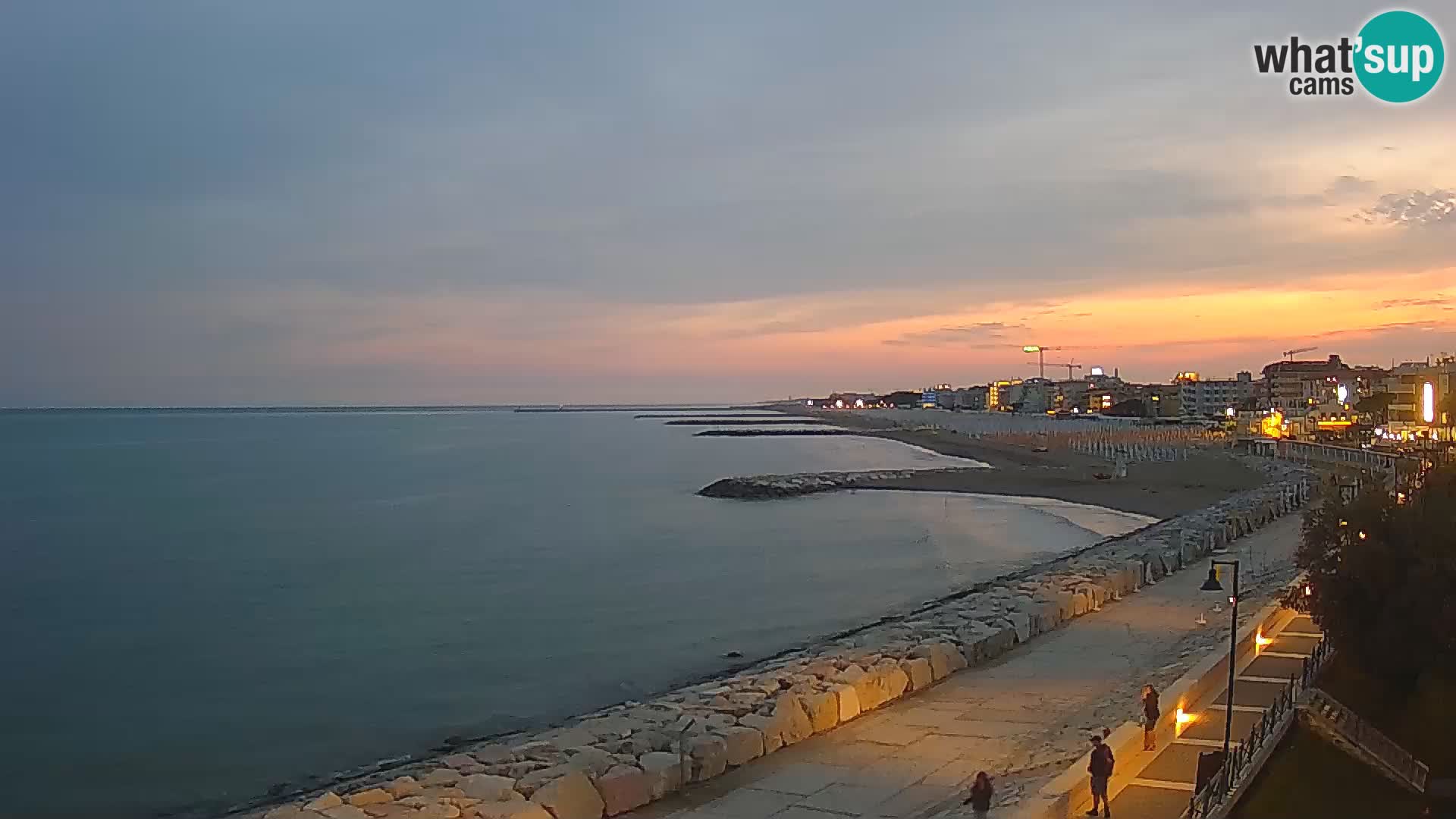 Webcam Caorle Ponente – View from Marinai di Caorle