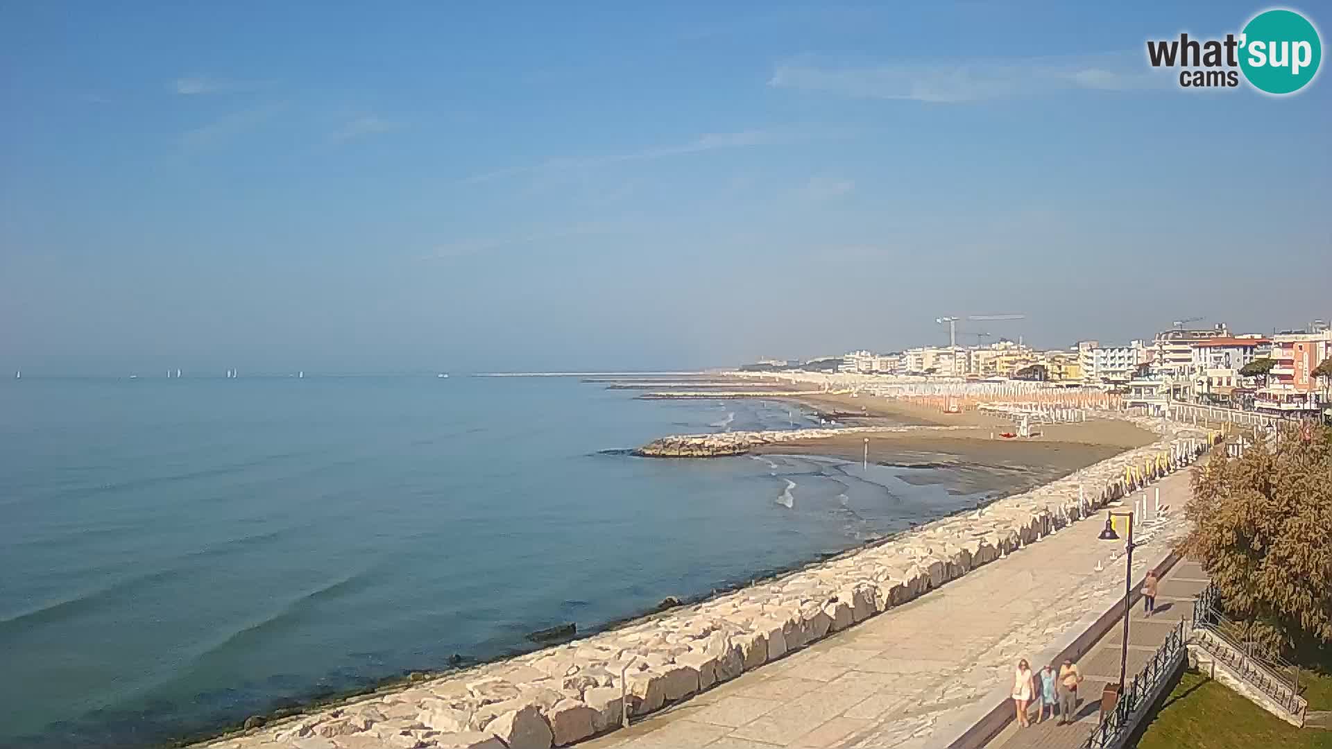Webcam Caorle Ponente – View from Marinai di Caorle