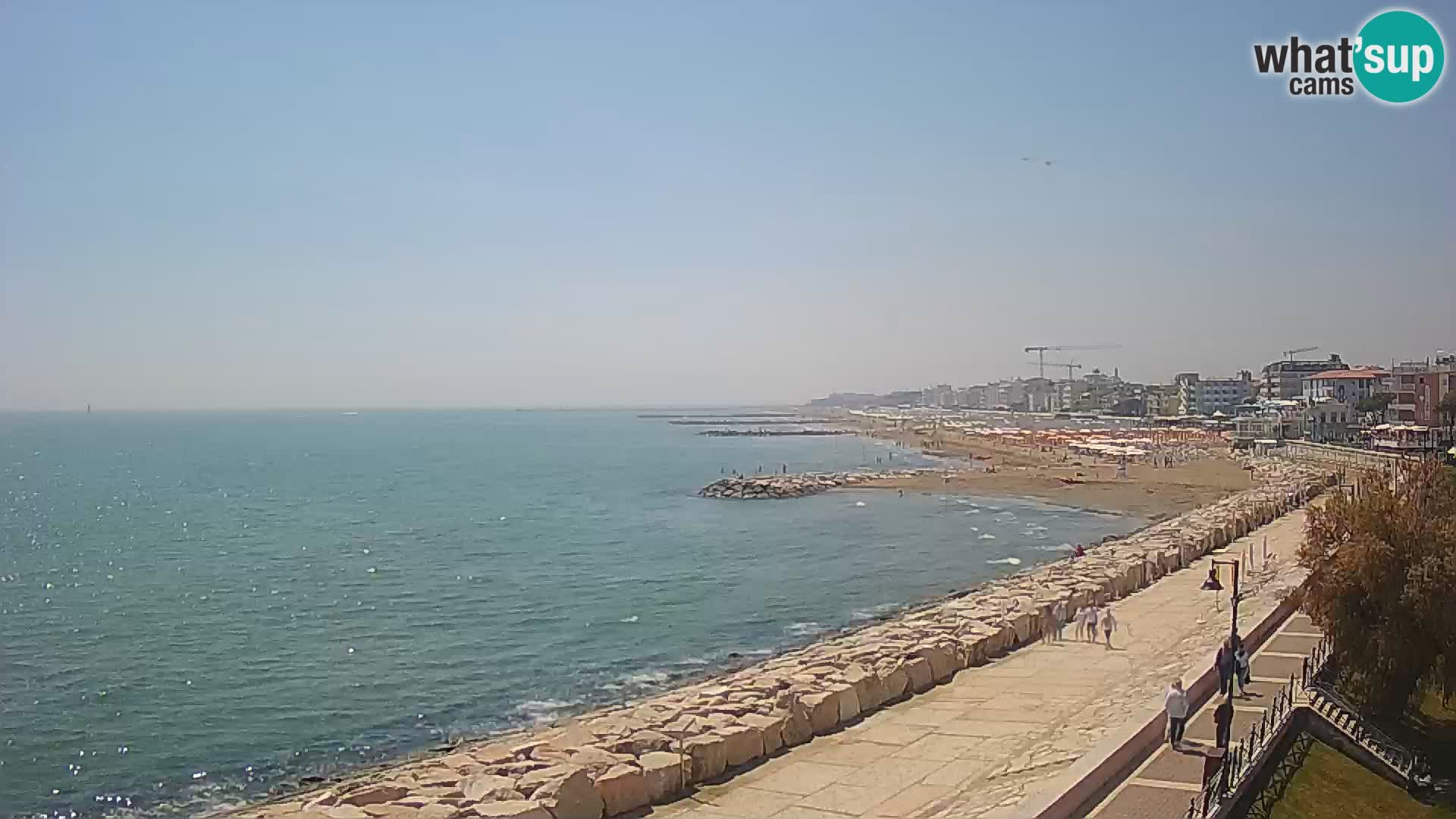 Webcam Caorle Ponente – View from Marinai di Caorle