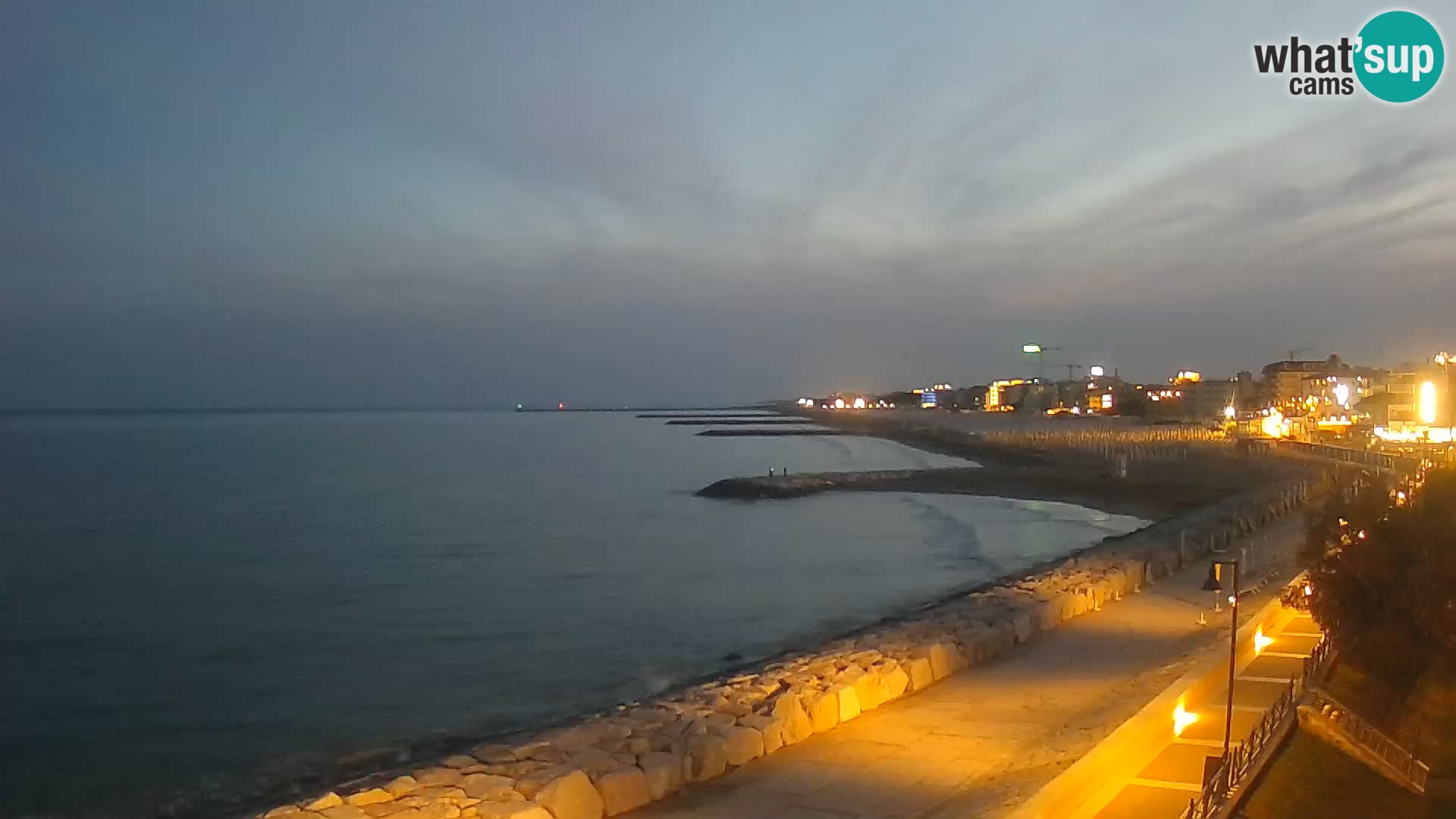 Kamera Caorle Ponente – Pogled iz “Marinai di Caorle”