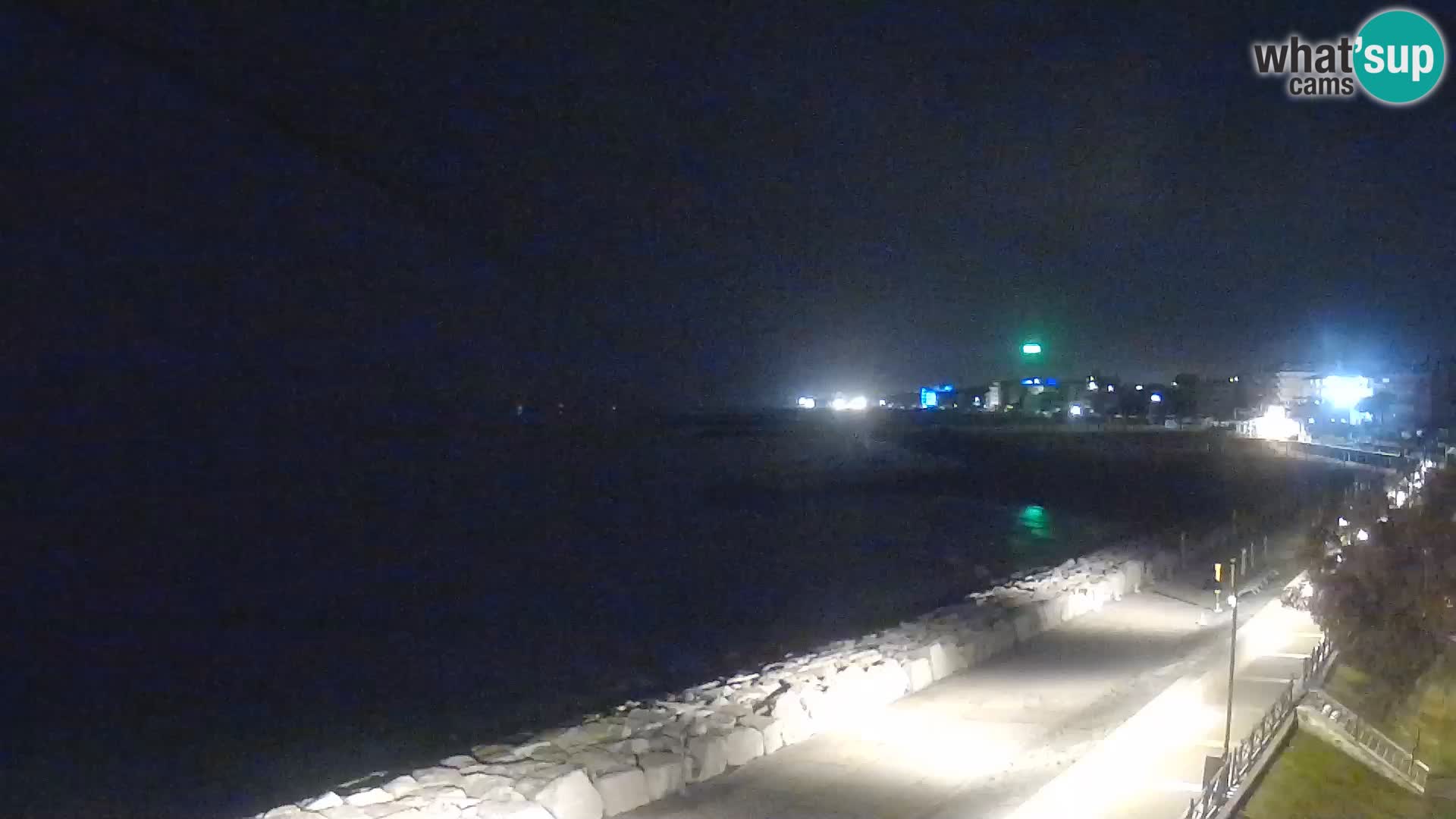 Webcam Caorle Ponente – Vue depuis les Marinai di Caorle
