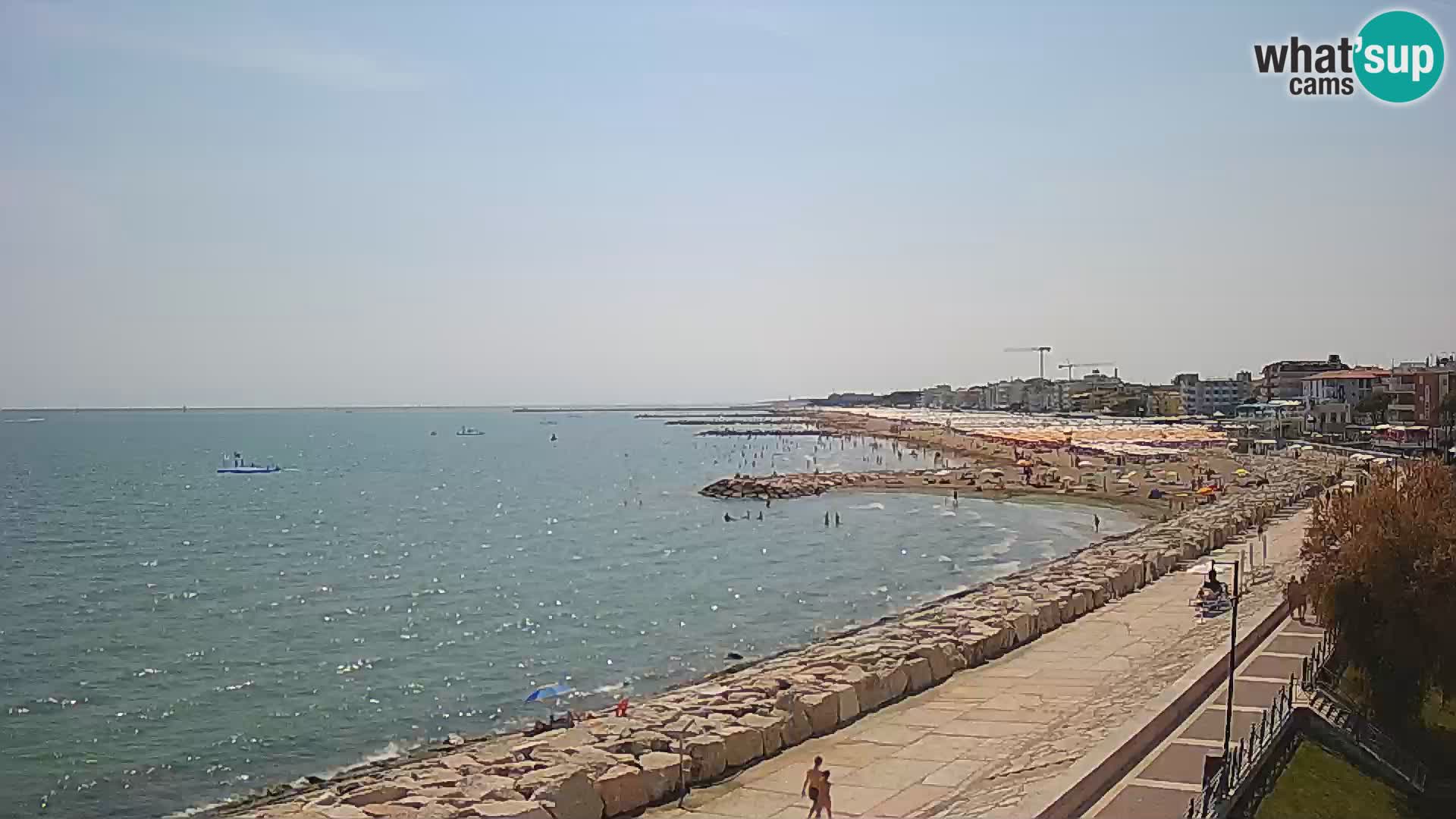 Webcam Caorle Ponente – panorama dall’ASS. Marinai di Caorle