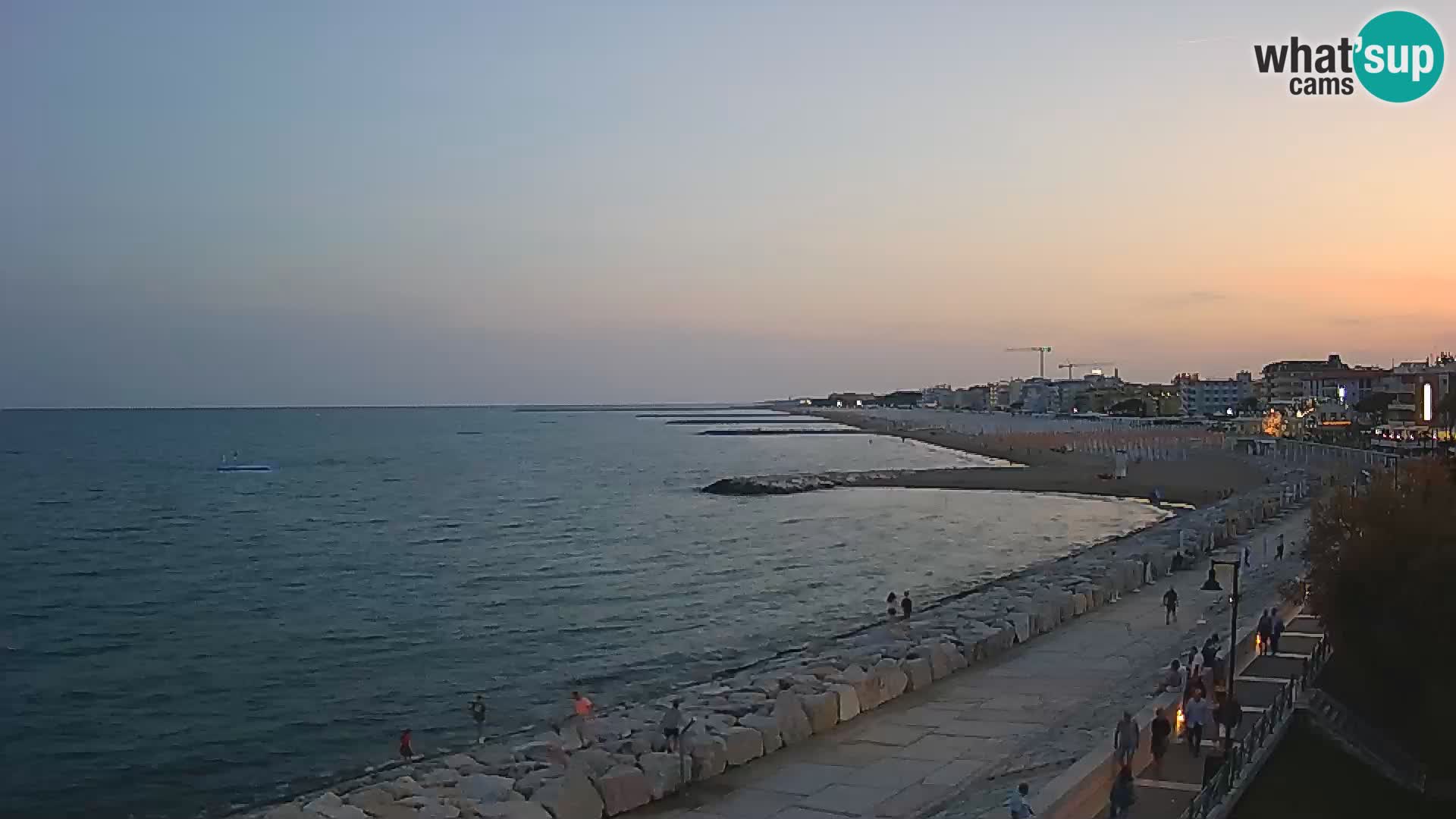 Webcam Caorle Ponente – View from Marinai di Caorle
