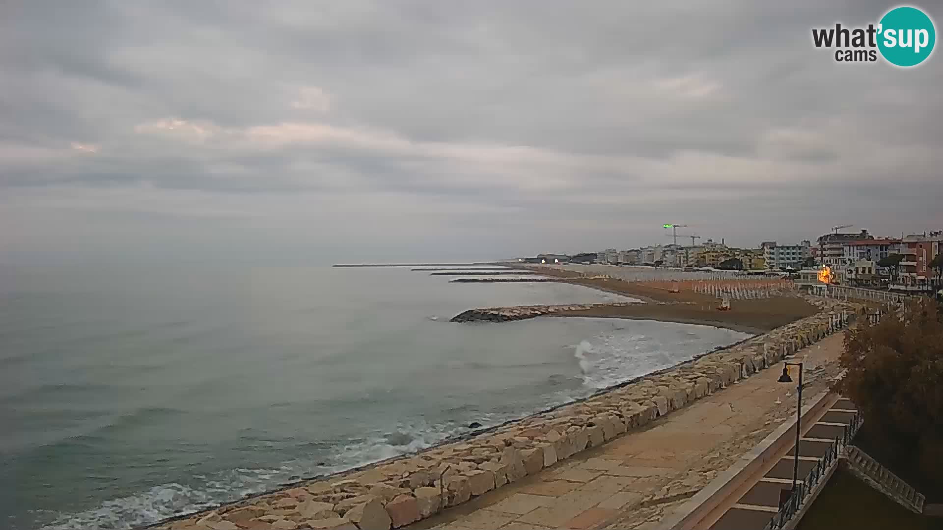Webcam Caorle Ponente – Vista desde Marinai di Caorle