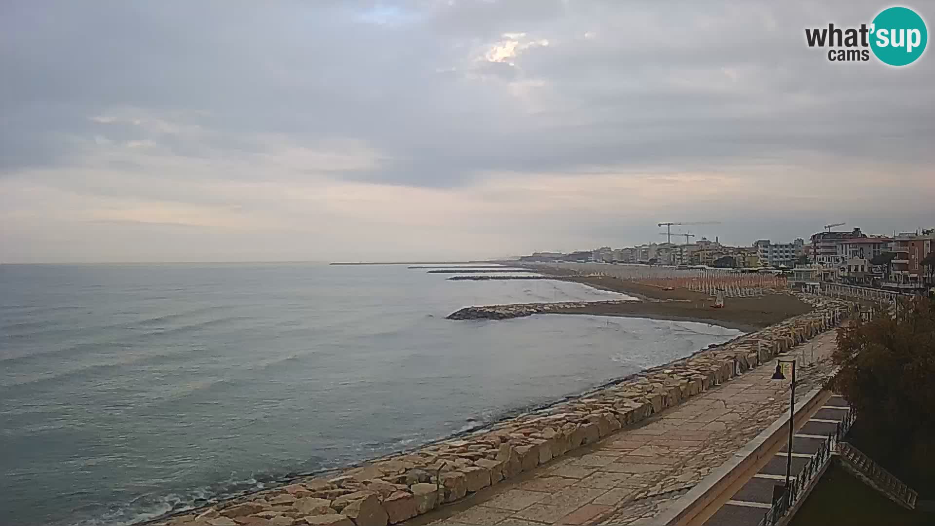Webcam Caorle Ponente – Vista desde Marinai di Caorle