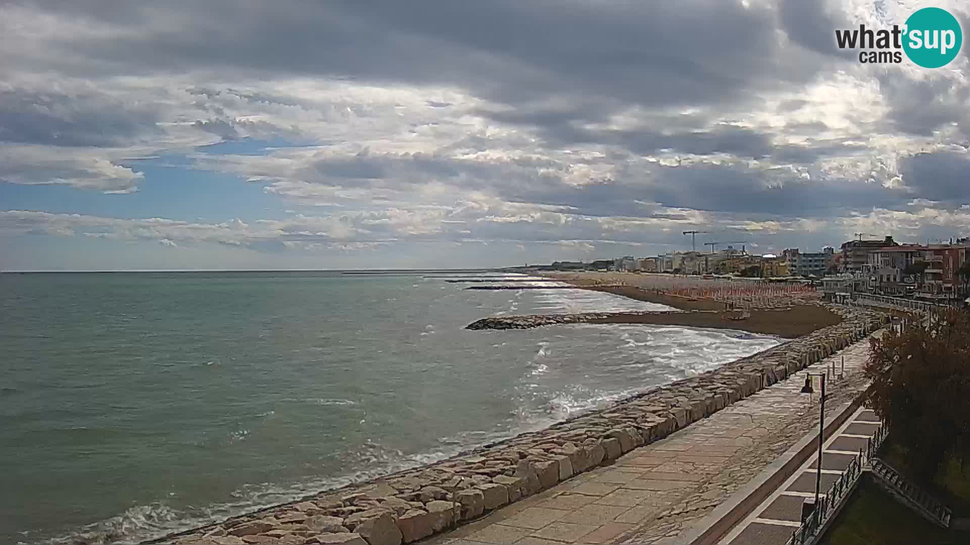 Webcam Caorle Ponente – Vista desde Marinai di Caorle