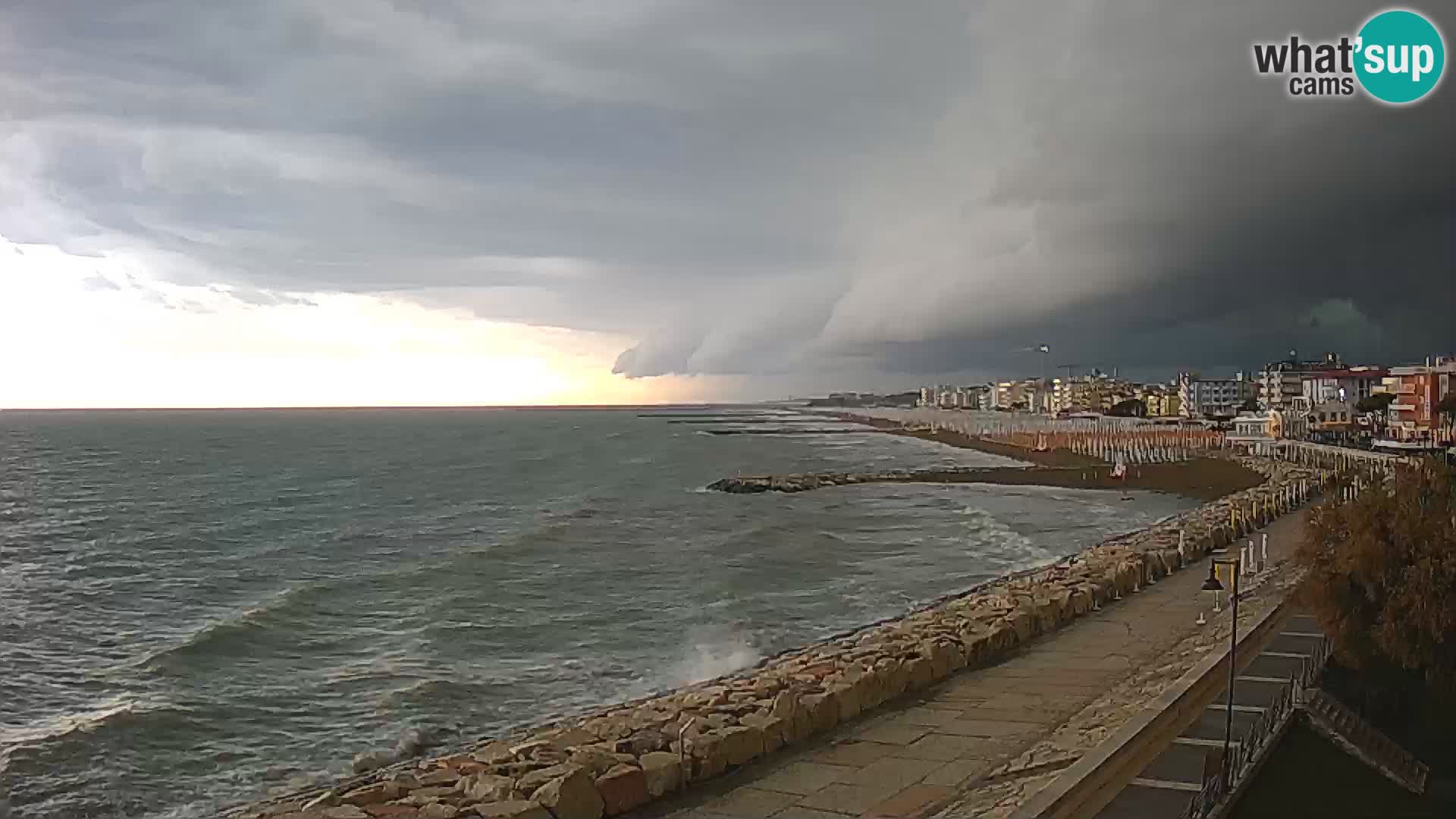 Webcam Caorle Ponente – View from Marinai di Caorle