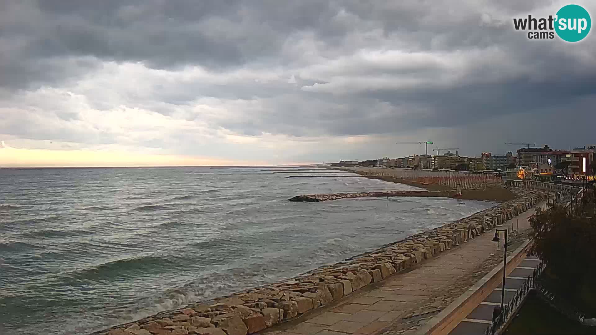 Webcam Caorle Ponente – View from Marinai di Caorle