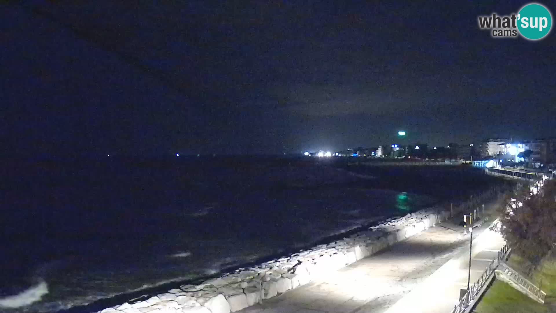 Webcam Caorle Ponente – Vue depuis les Marinai di Caorle