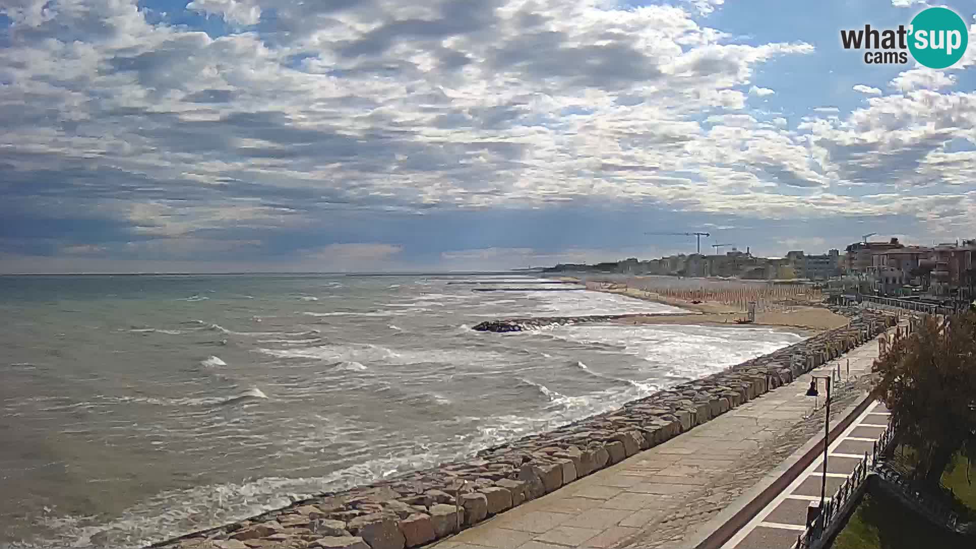 Webcam Caorle Ponente – Vista desde Marinai di Caorle