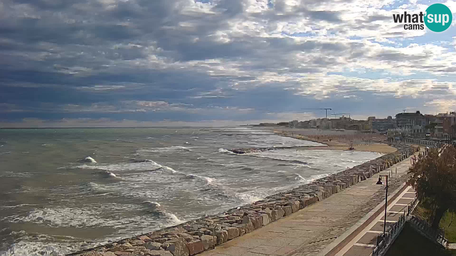 Webcam Caorle Ponente – Vista desde Marinai di Caorle