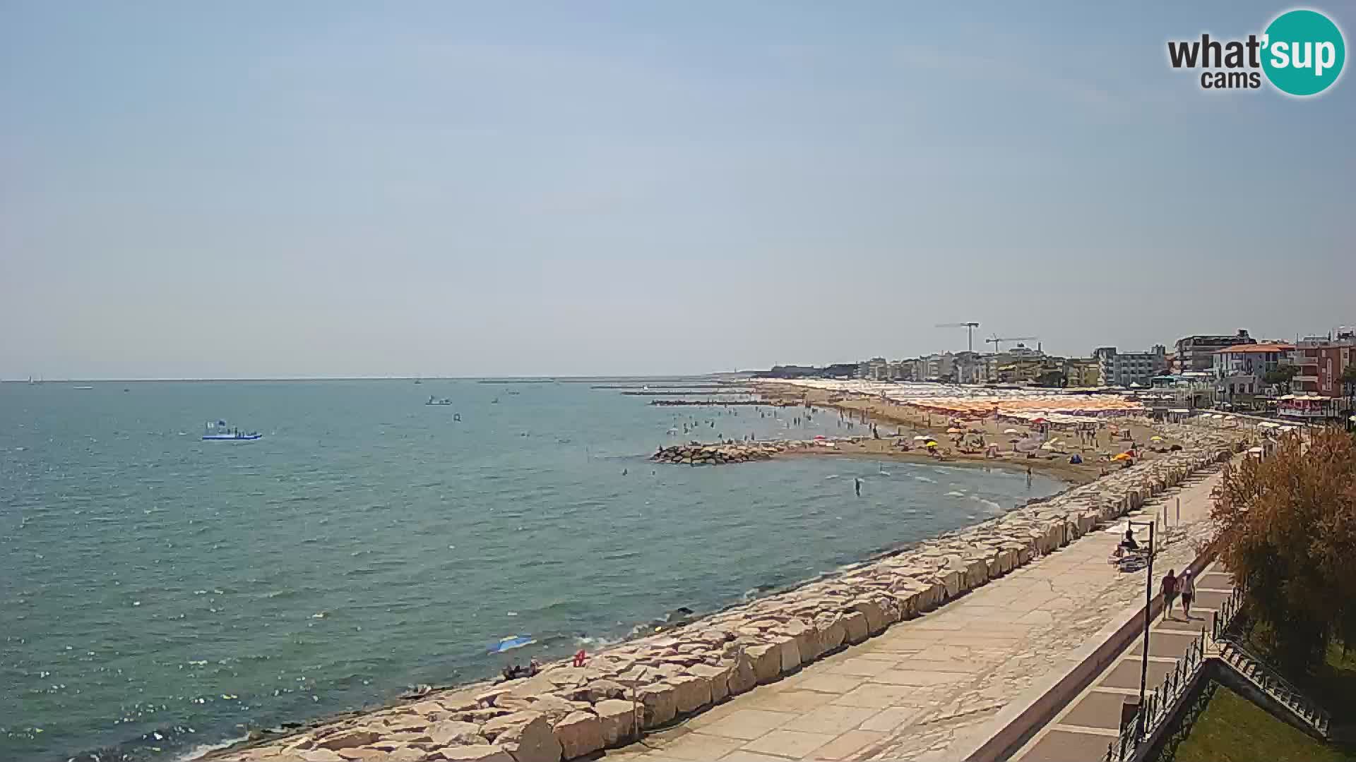 Webcam Caorle Ponente – panorama dall’ASS. Marinai di Caorle