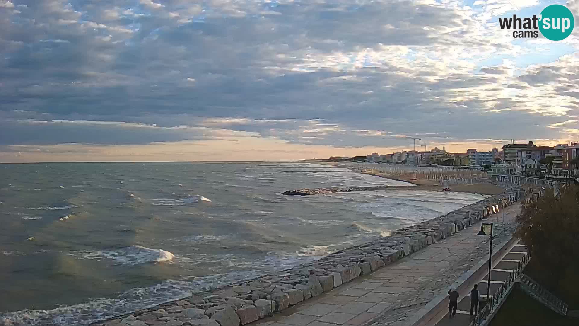 Webcam Caorle Ponente – View from Marinai di Caorle